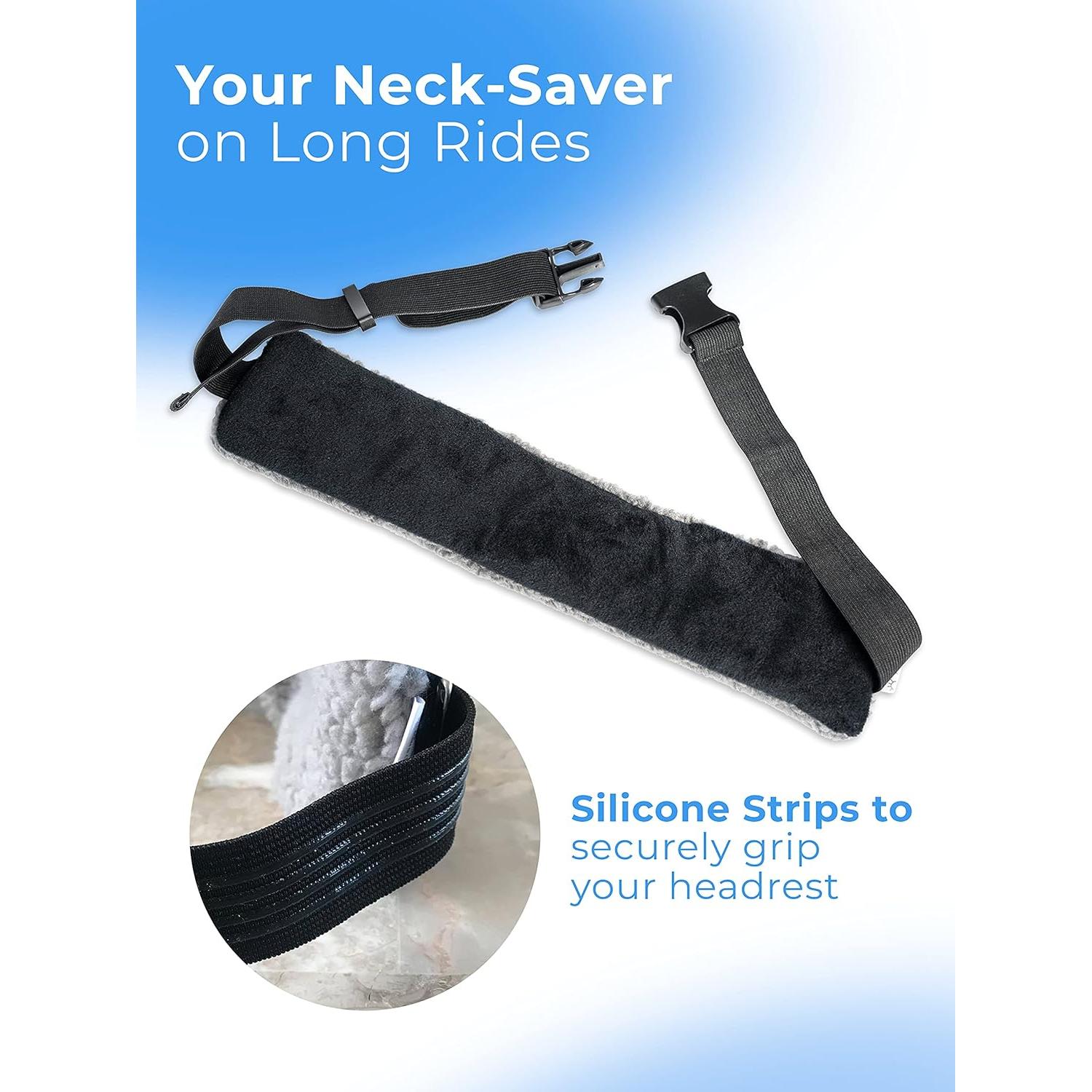 Almohada de Viaje SeatSleeper Ajustable para Cuello - Gris