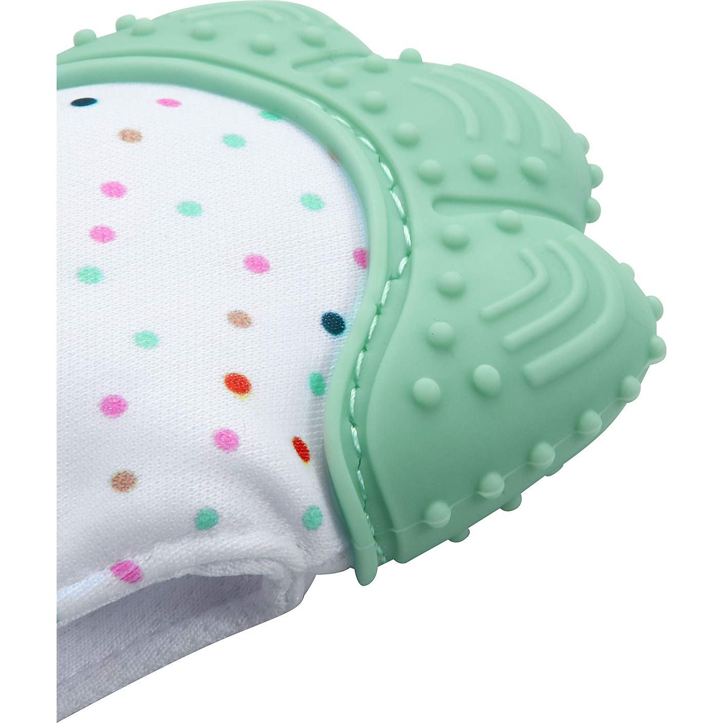 Mitón de Dentición PandaEar 2 Pack Silicona 0-12 Meses