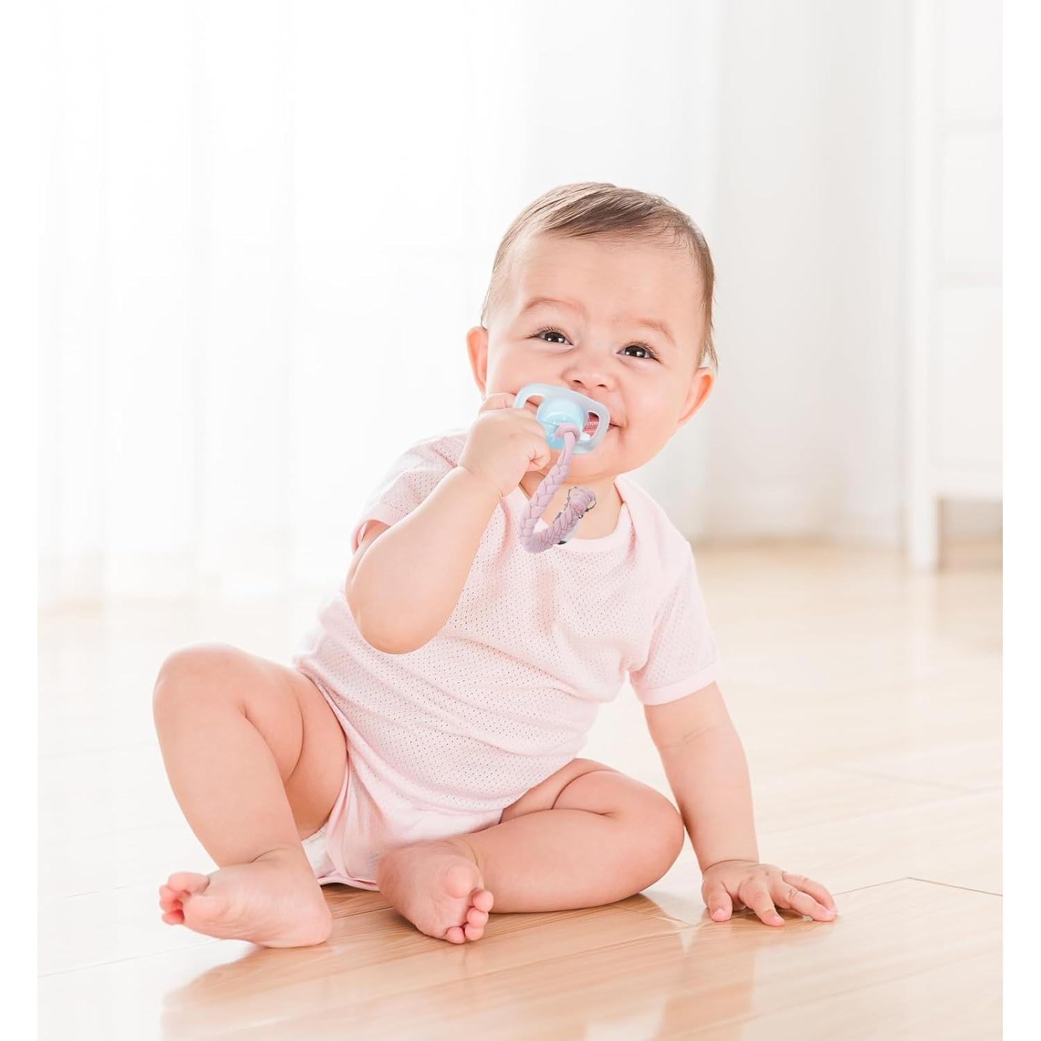 Clip de Chupete Hecho a Mano Pokipaw - 6 Piezas Pasteles