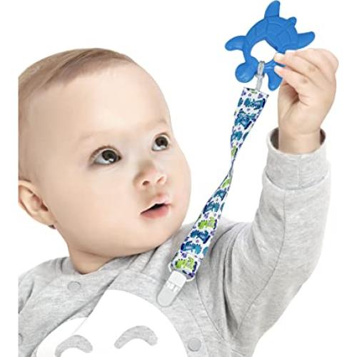 Clips para Chupetes PandaEar - Paquete de 6 Sujetadores Universales