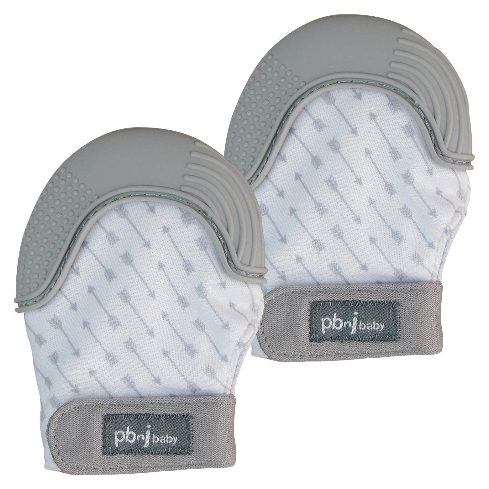 Mitón de Silicona Teethee PBnJ para Bebés - 3 Texturas