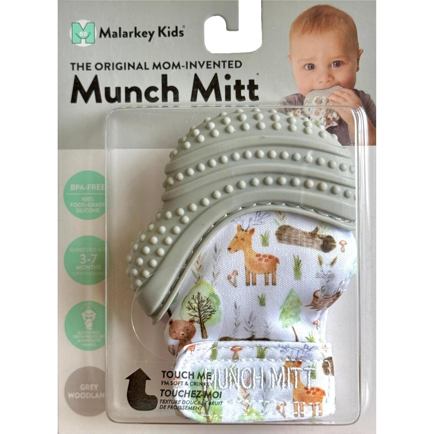 Mitón de Dentición Malarkey Kids Munch Mitt - Bebés hasta 1 Año