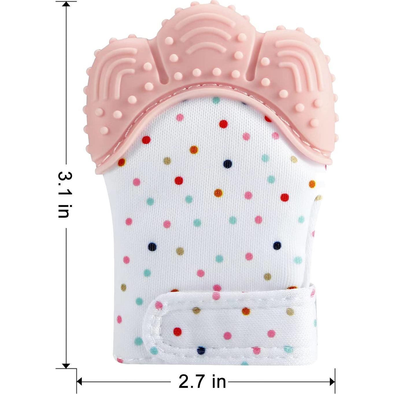 Mordedor y Mitón para Bebé PandaEar 2 Pack - Alivio Dentición