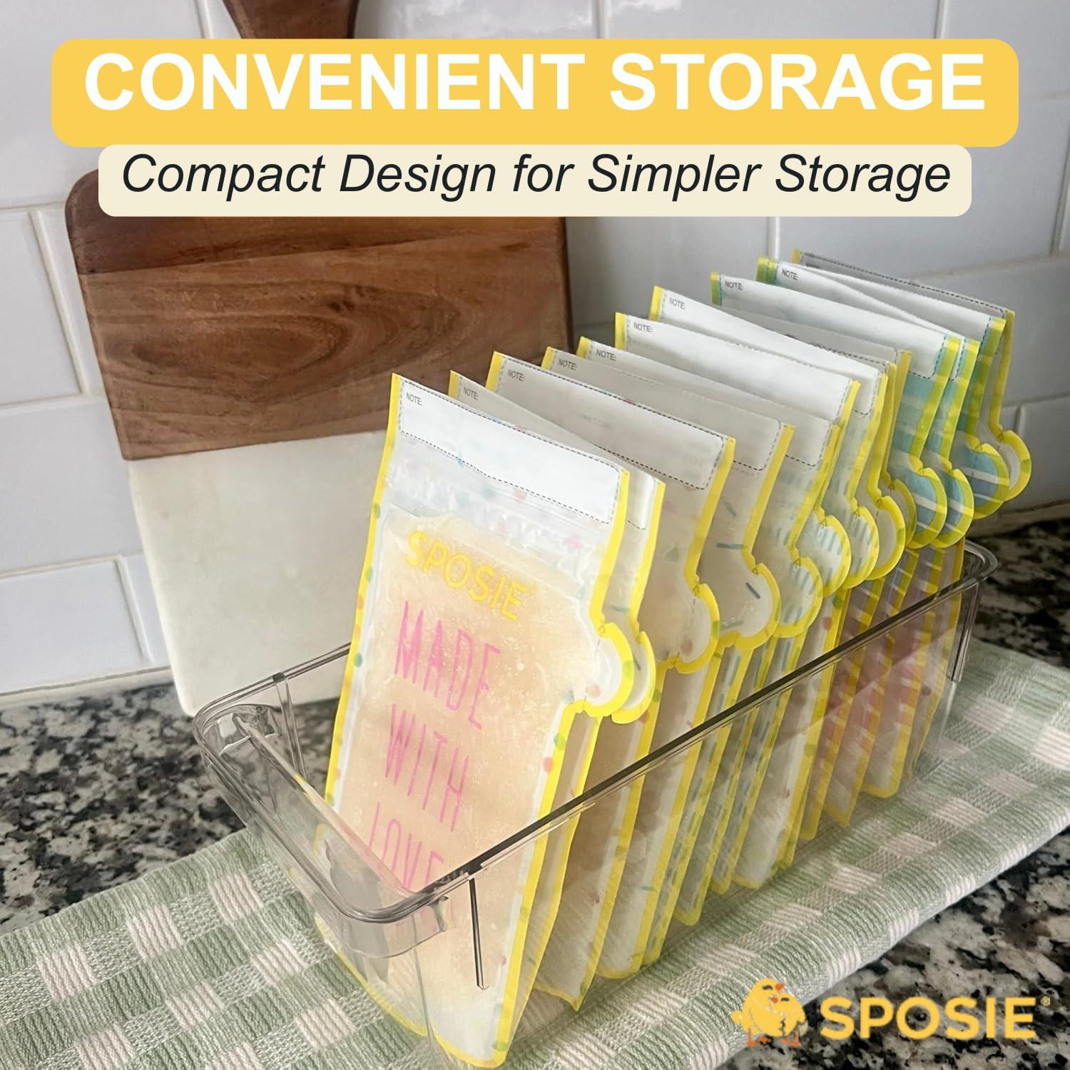 Bolsas de Almacenamiento de Leche Materna Sposie 8oz - 100 Unidades