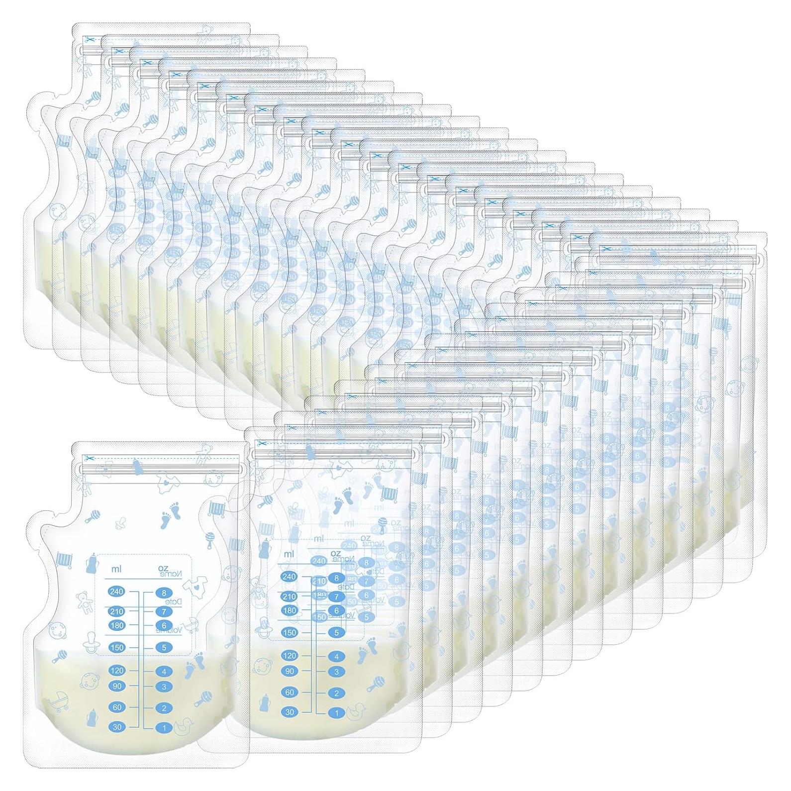 Bolsas de Almacenamiento de Leche Materna Sherr 500 pcs 240ml