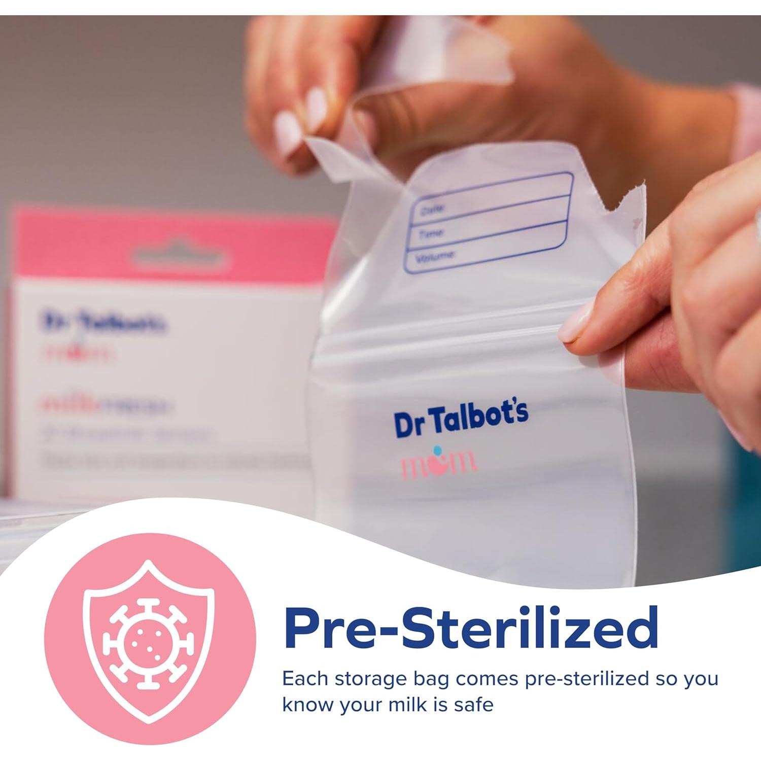 Bolsas de Almacenamiento de Leche Materna Dr. Talbot - 50 Unidades