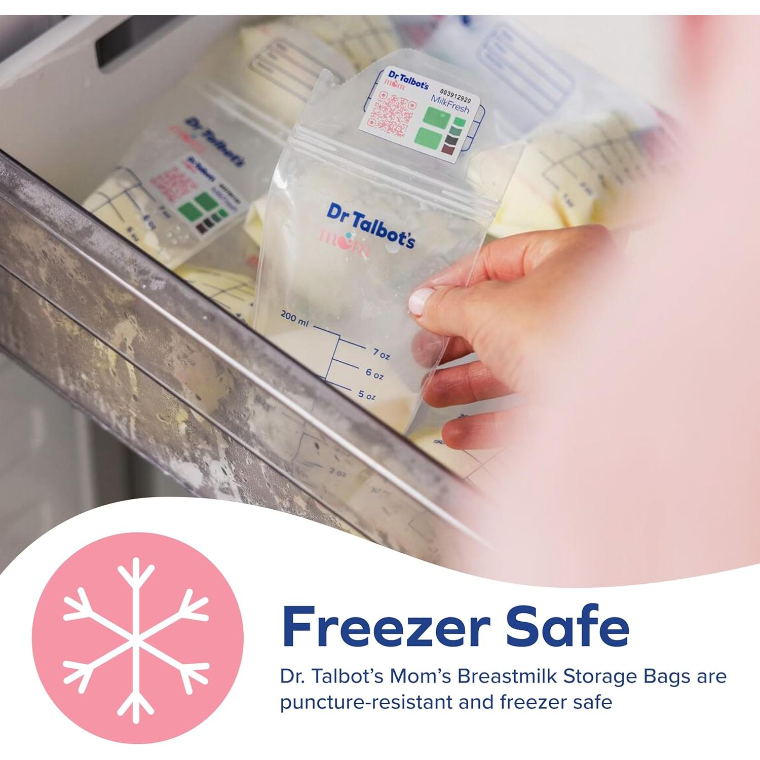 Bolsas de Almacenamiento de Leche Materna Dr. Talbot - 50 Unidades