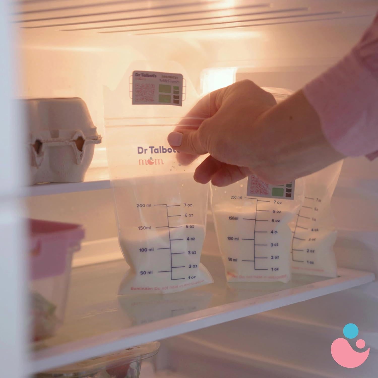 Bolsas de Almacenamiento de Leche Materna Dr. Talbot - 50 Unidades