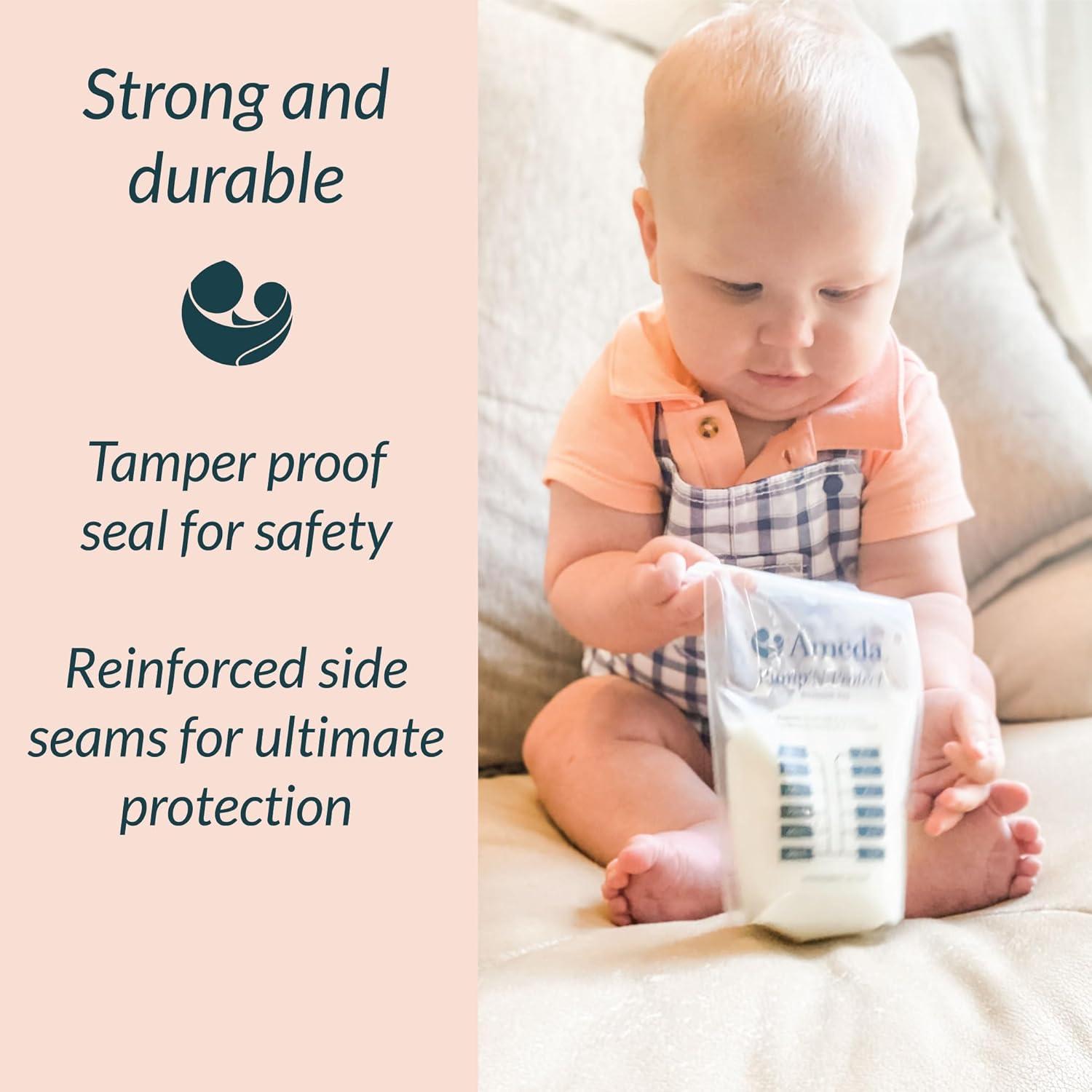 Bolsas de Almacenamiento de Leche Materna Ameda 100 Unidades 170g