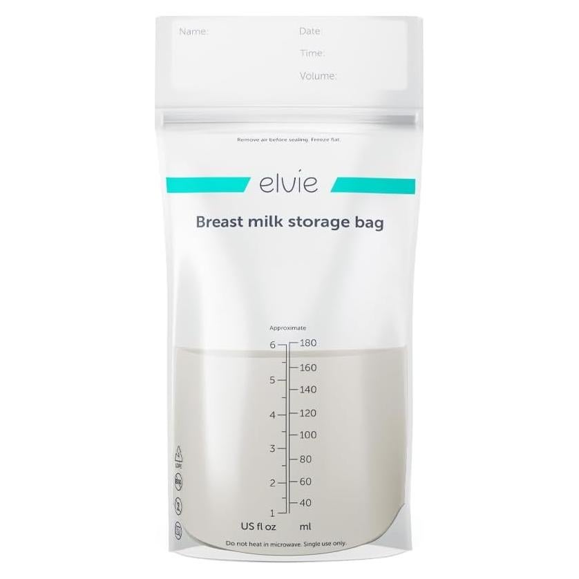 Bolsas de Almacenamiento de Leche Materna Elvie - 200 Unidades