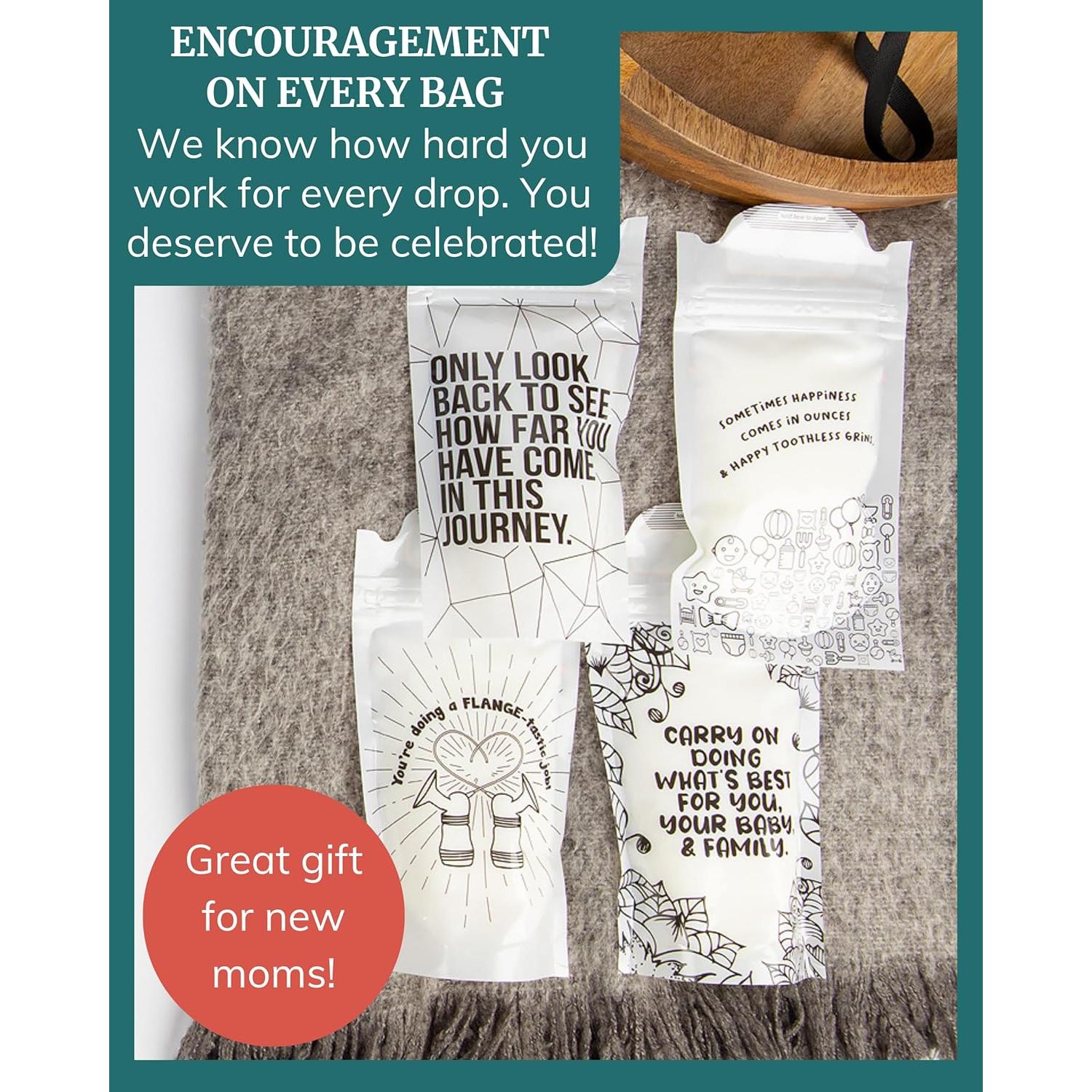 Bolsas de Almacenamiento de Leche Materna Idaho Jones - 60 Unidades, 226.8 Gramos