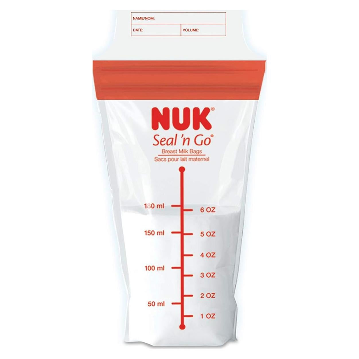 Bolsas de Almacenamiento de Leche Materna NUK 100 Unidades