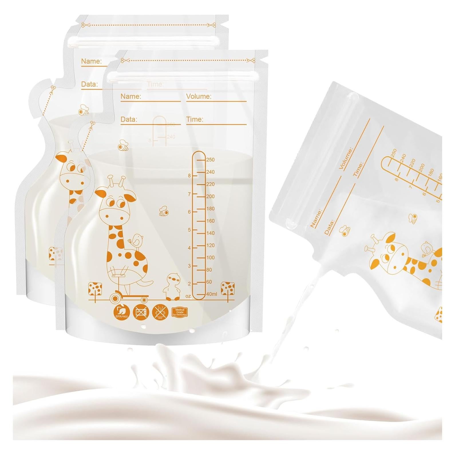 Bolsas de Almacenamiento de Leche Materna Mumgaroo 250 ML - 40 Pcs