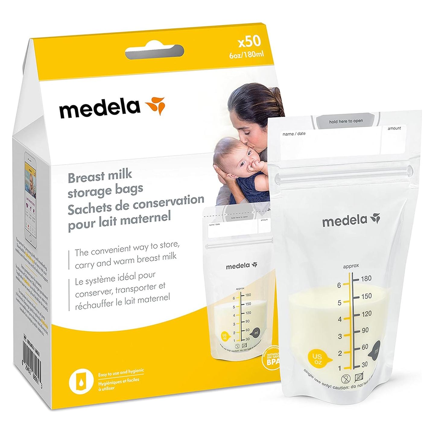 Bolsas de Almacenamiento de Leche Materna Medela 50 Unidades 170g