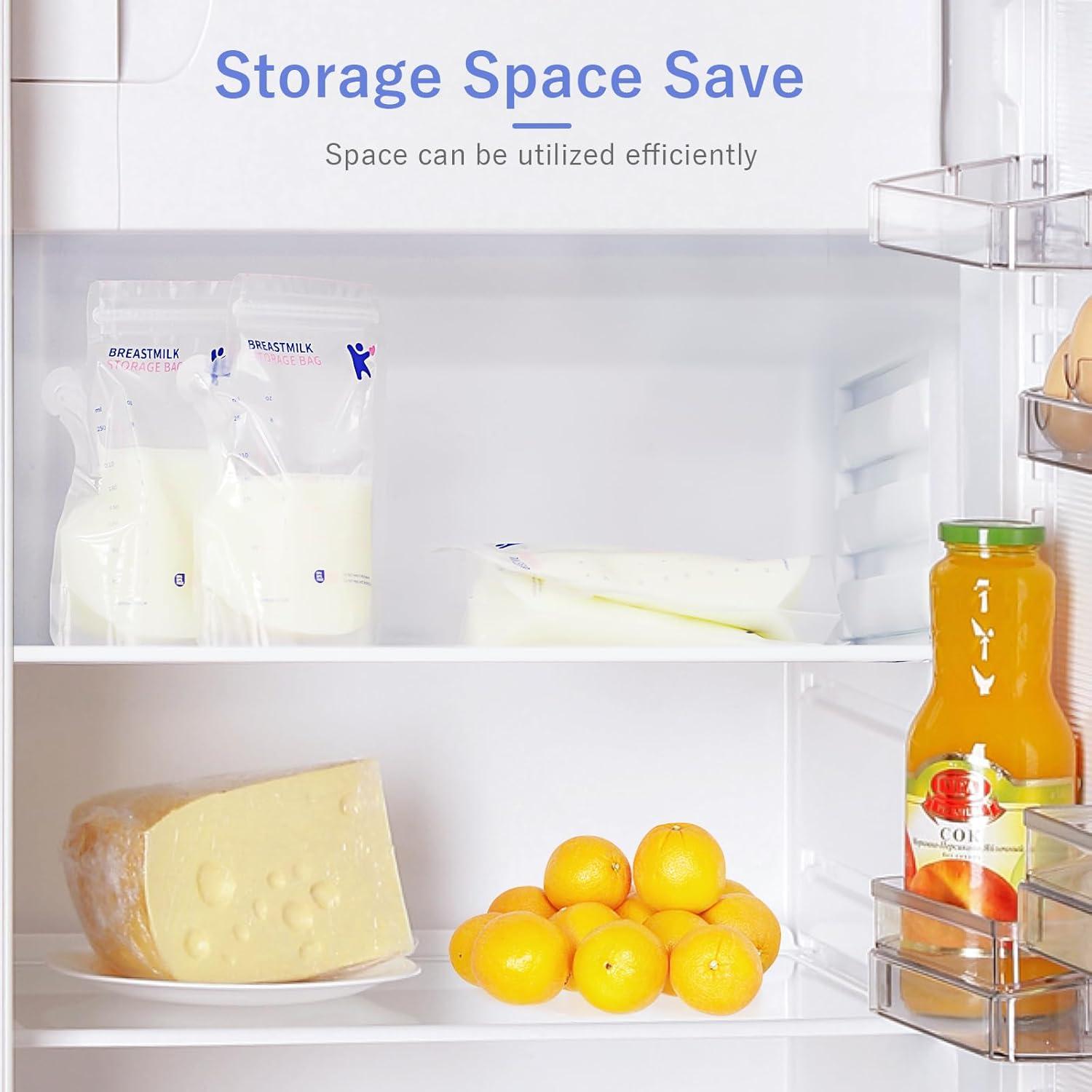 Bolsas de Almacenamiento de Leche Materna Kisdream 120 Unidades 240 ml