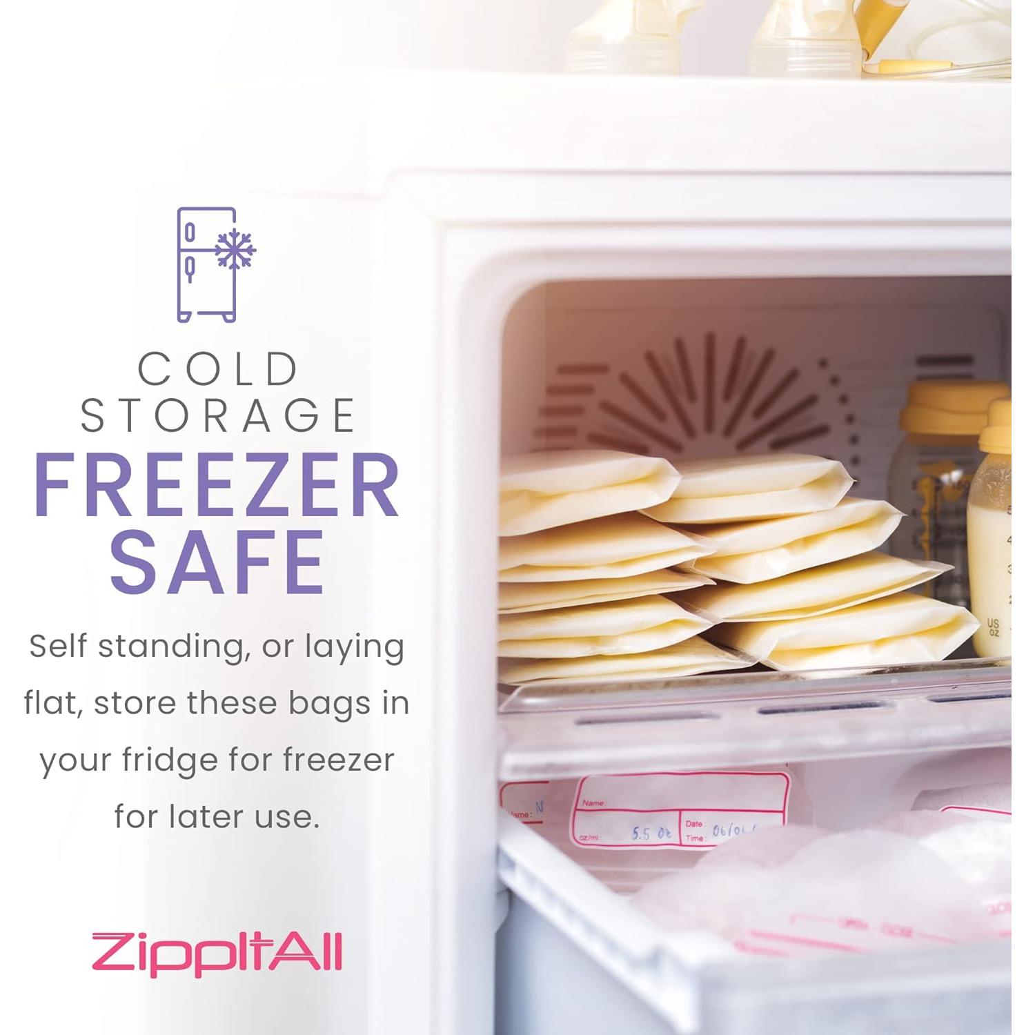 Bolsas de Almacenamiento de Leche Materna DiRose - 177 ml - 50 Unidades