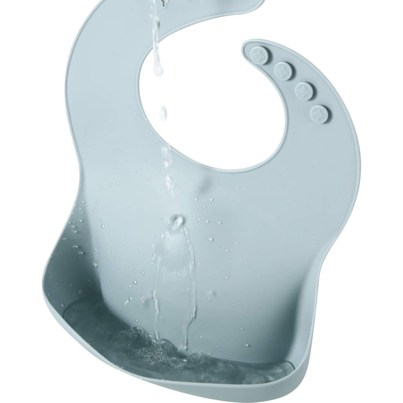 Set de 3 Baberos de Silicona PandaEar Unisex 0-6 Años