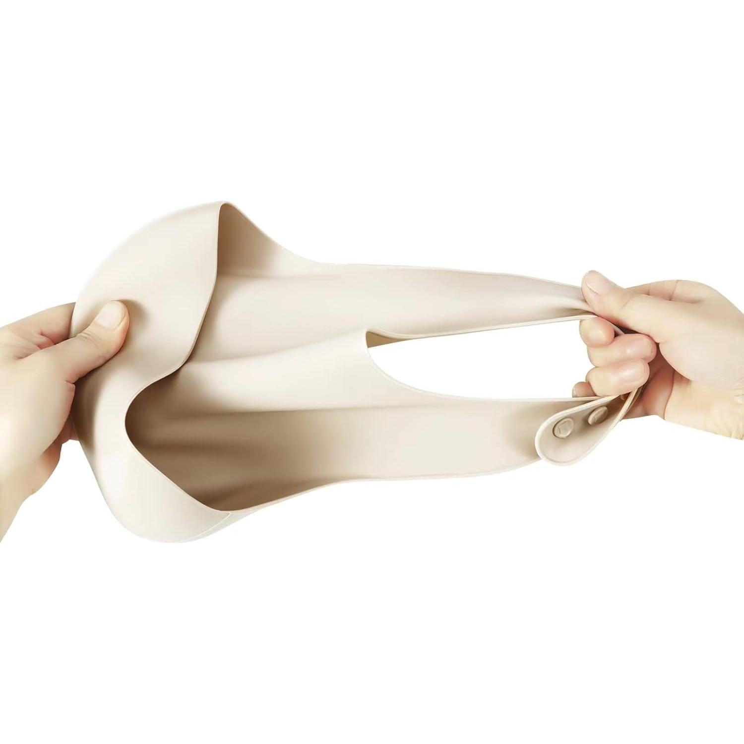 Babero de Silicona PandaEar Ajustable para Bebés y Niños