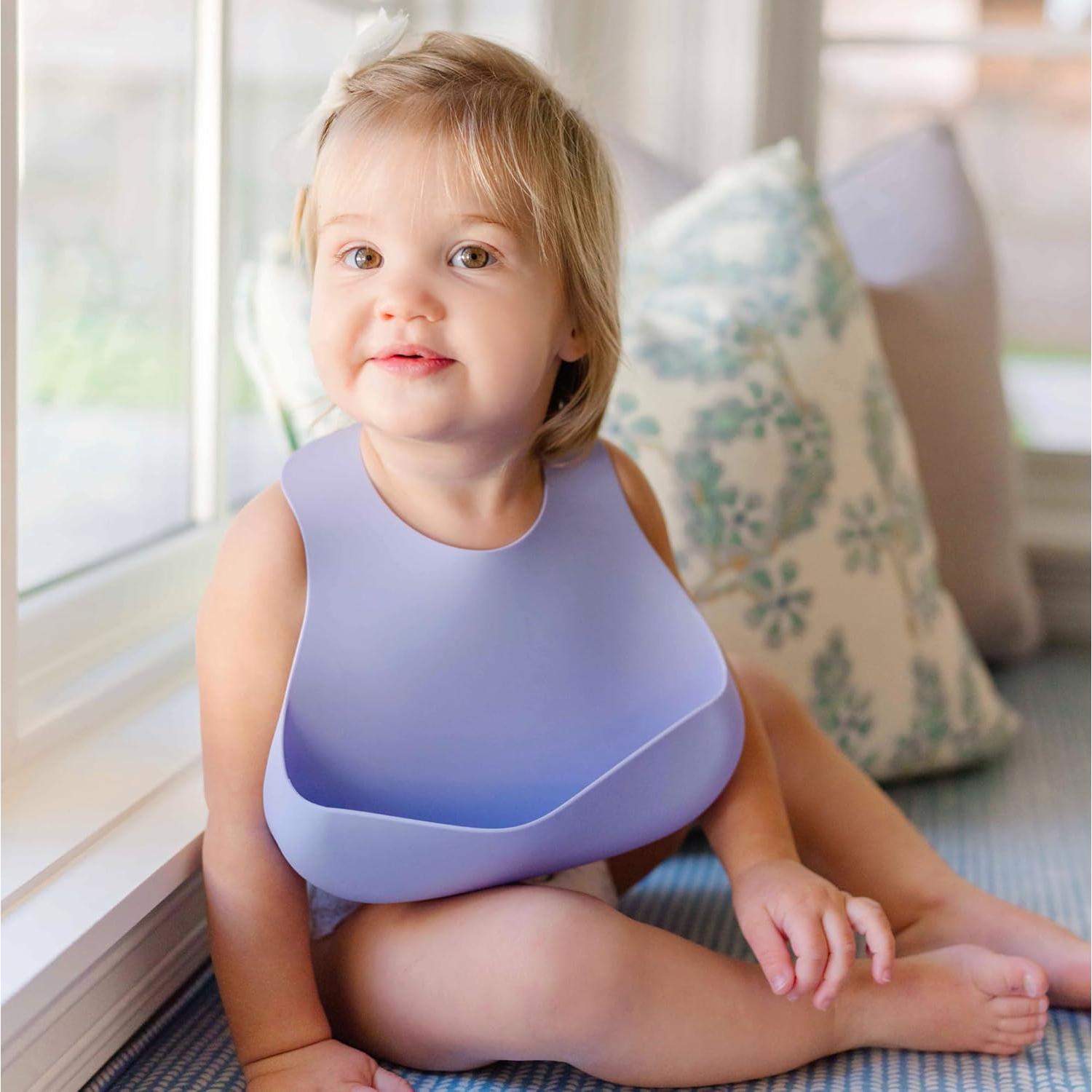 Babero de Silicona Magnético A Prueba de Lavavajillas 142g