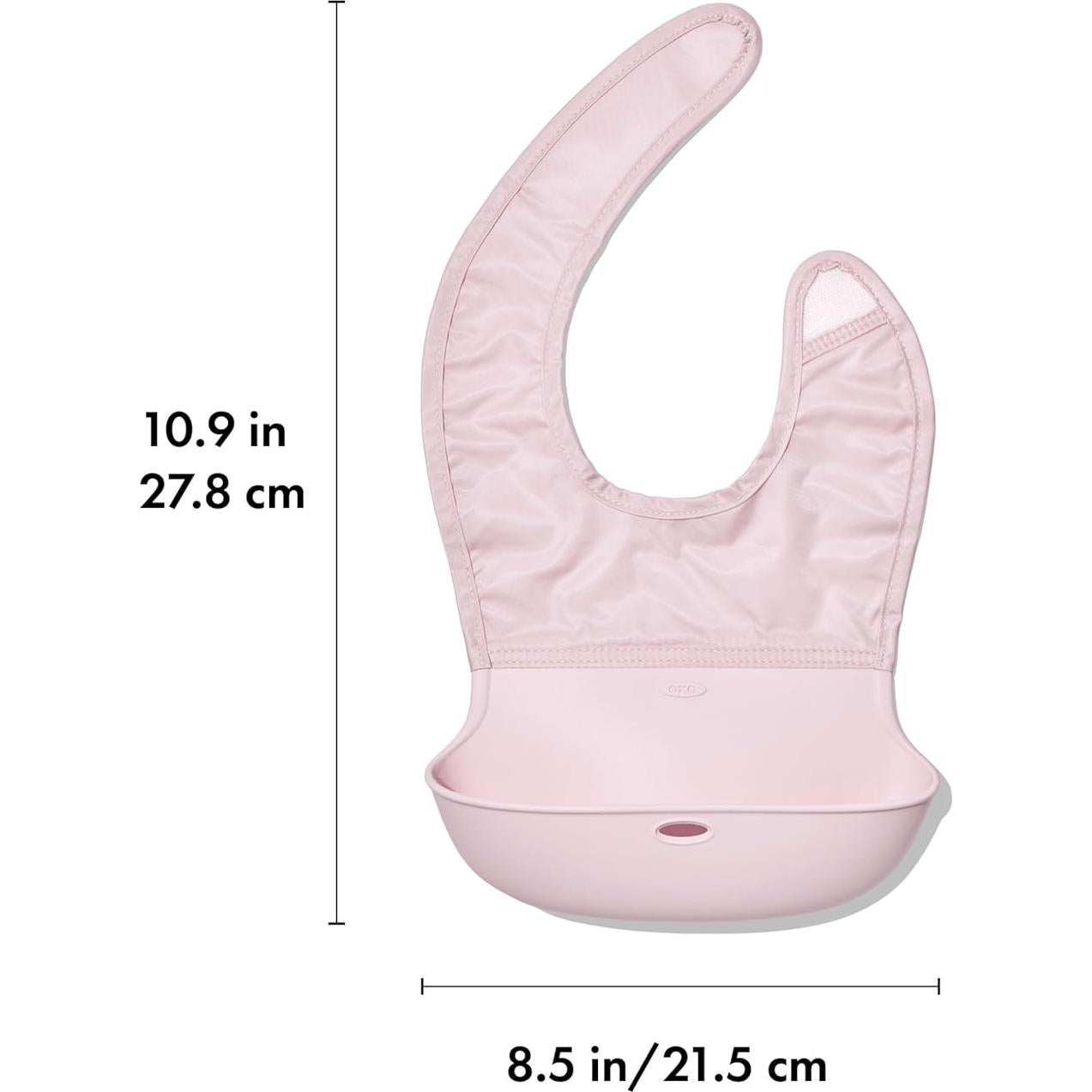 Babero enrollable OXO Tot - 2 unidades - Lluvia y Flor