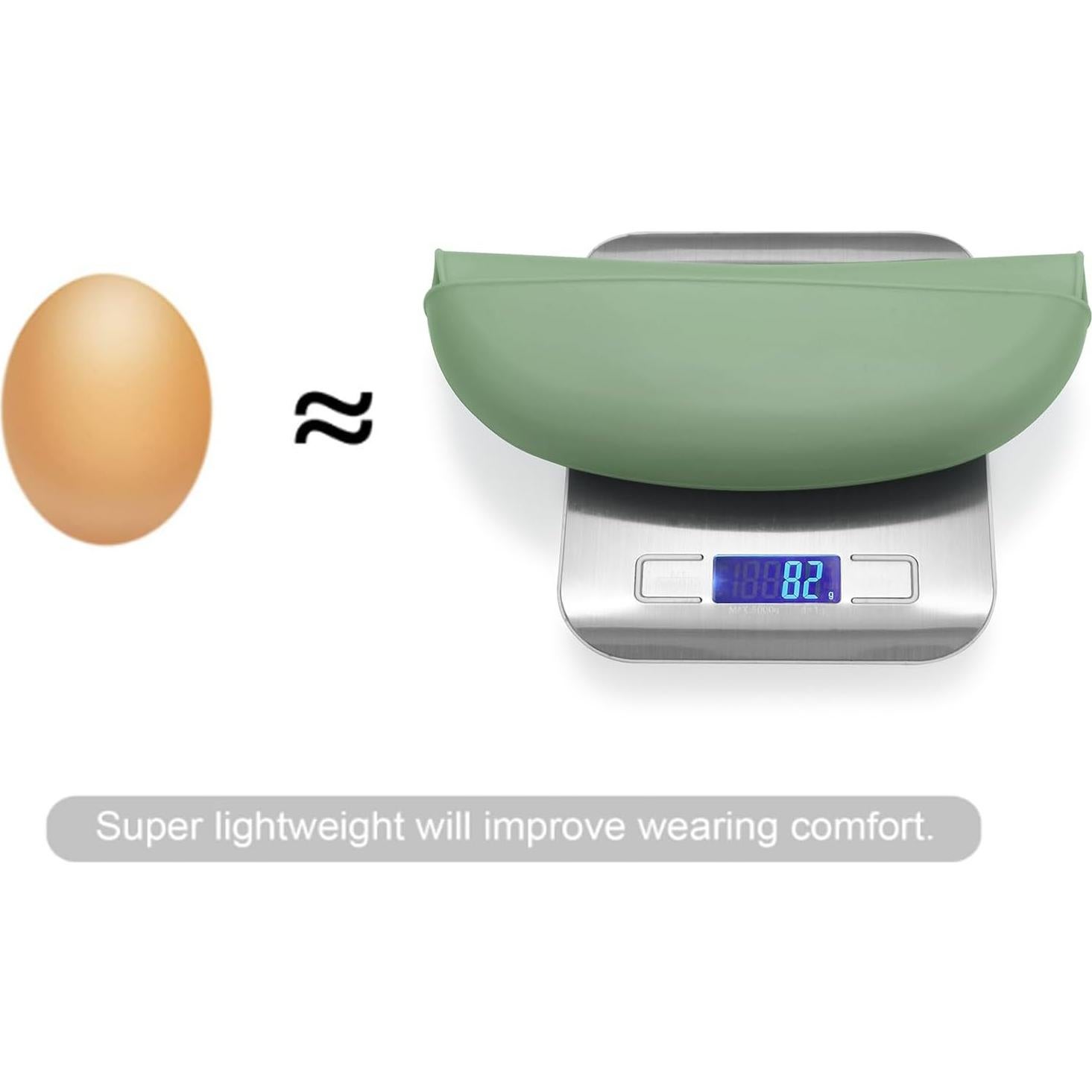 Baberos de Silicona PandaEar 3 Piezas Ajustables Impermeables