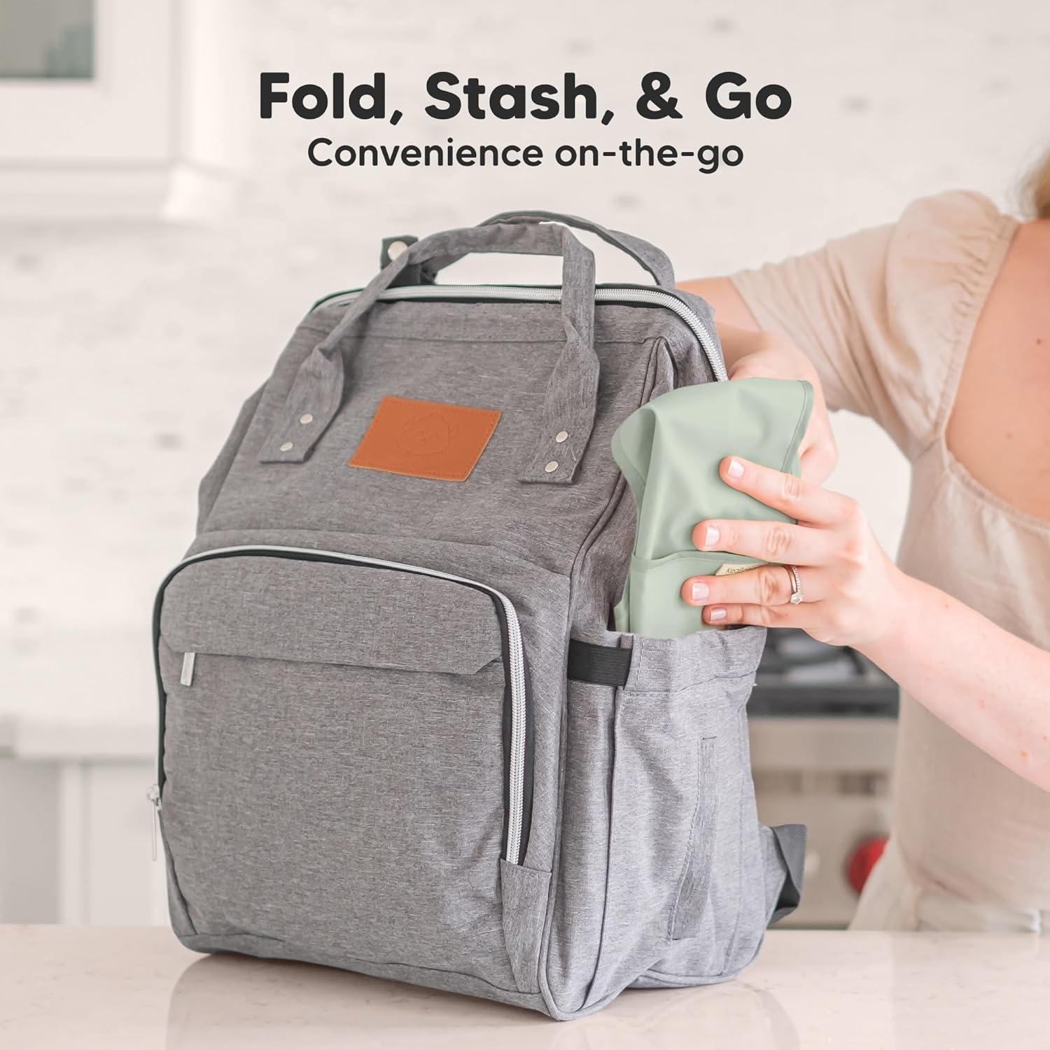 Baberos Impermeables KeaBabies Presto 3-Pack para Bebés