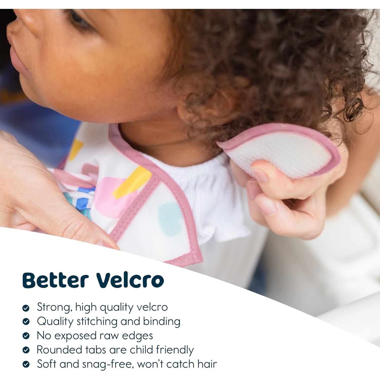 Baberos Tiny Twinkle 3pk Unicornio Impermeables para Bebé