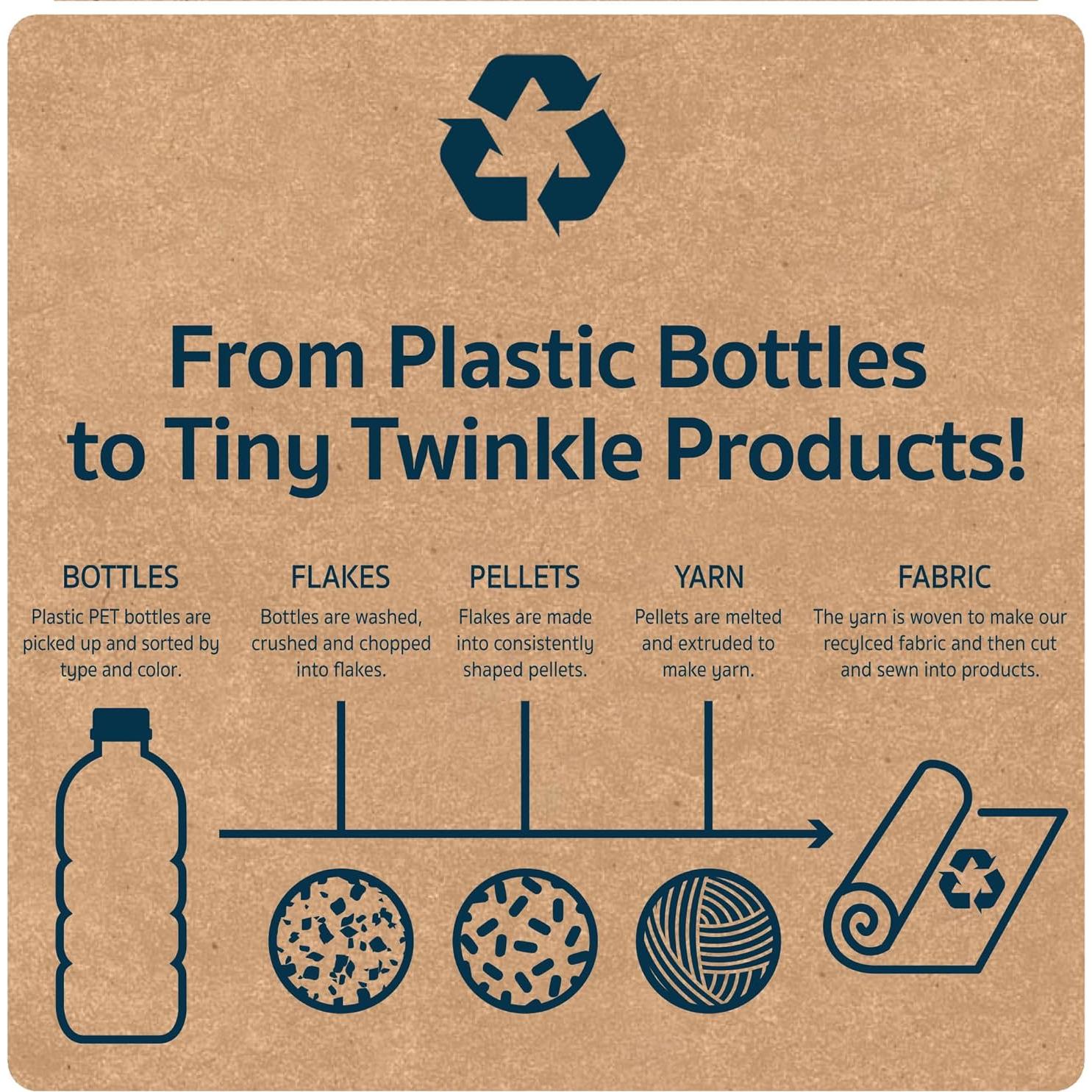 Baberos Tiny Twinkle 3pk Unicornio Impermeables para Bebé