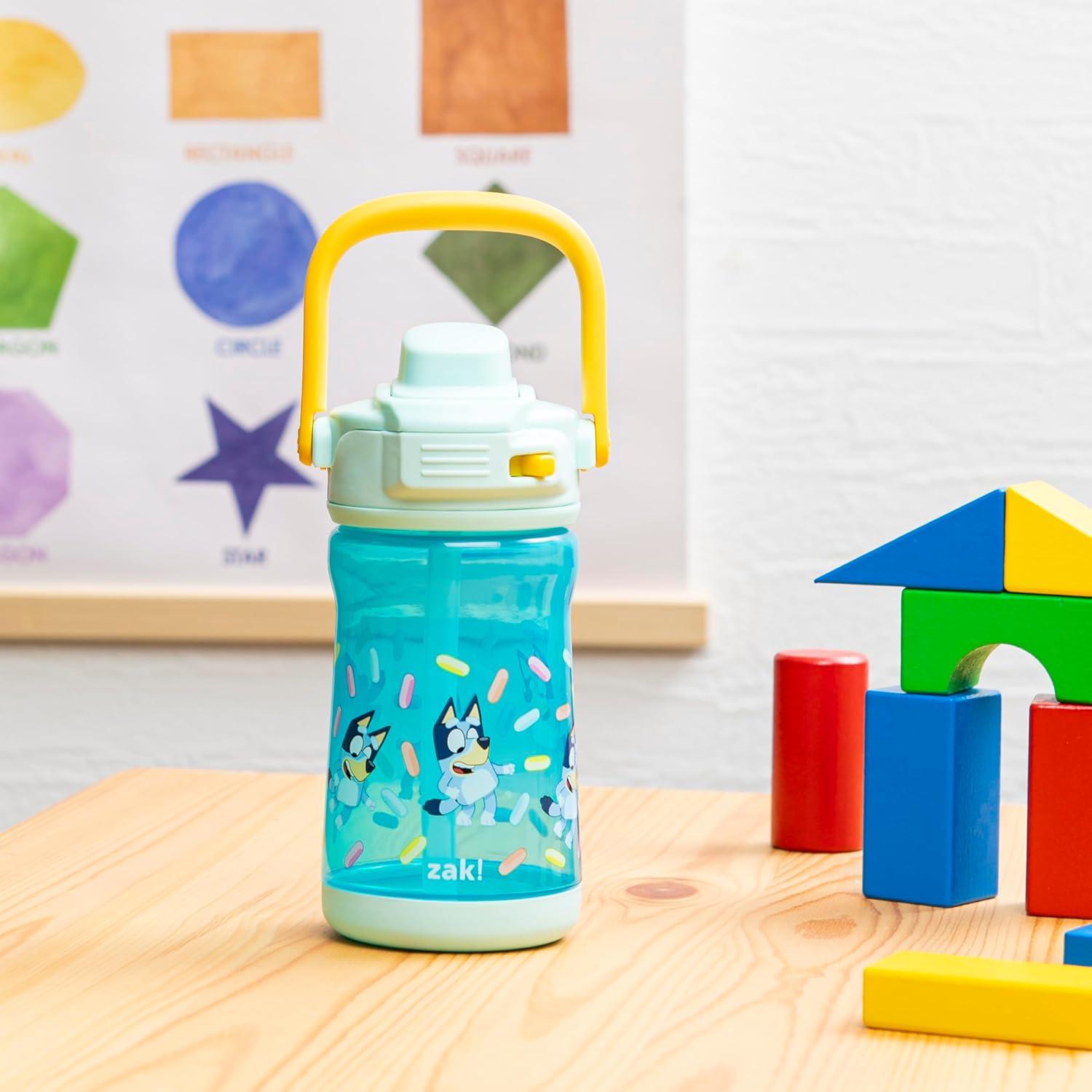 Botella de Agua Bluey Zak Designs 355ml a Prueba de Fugas