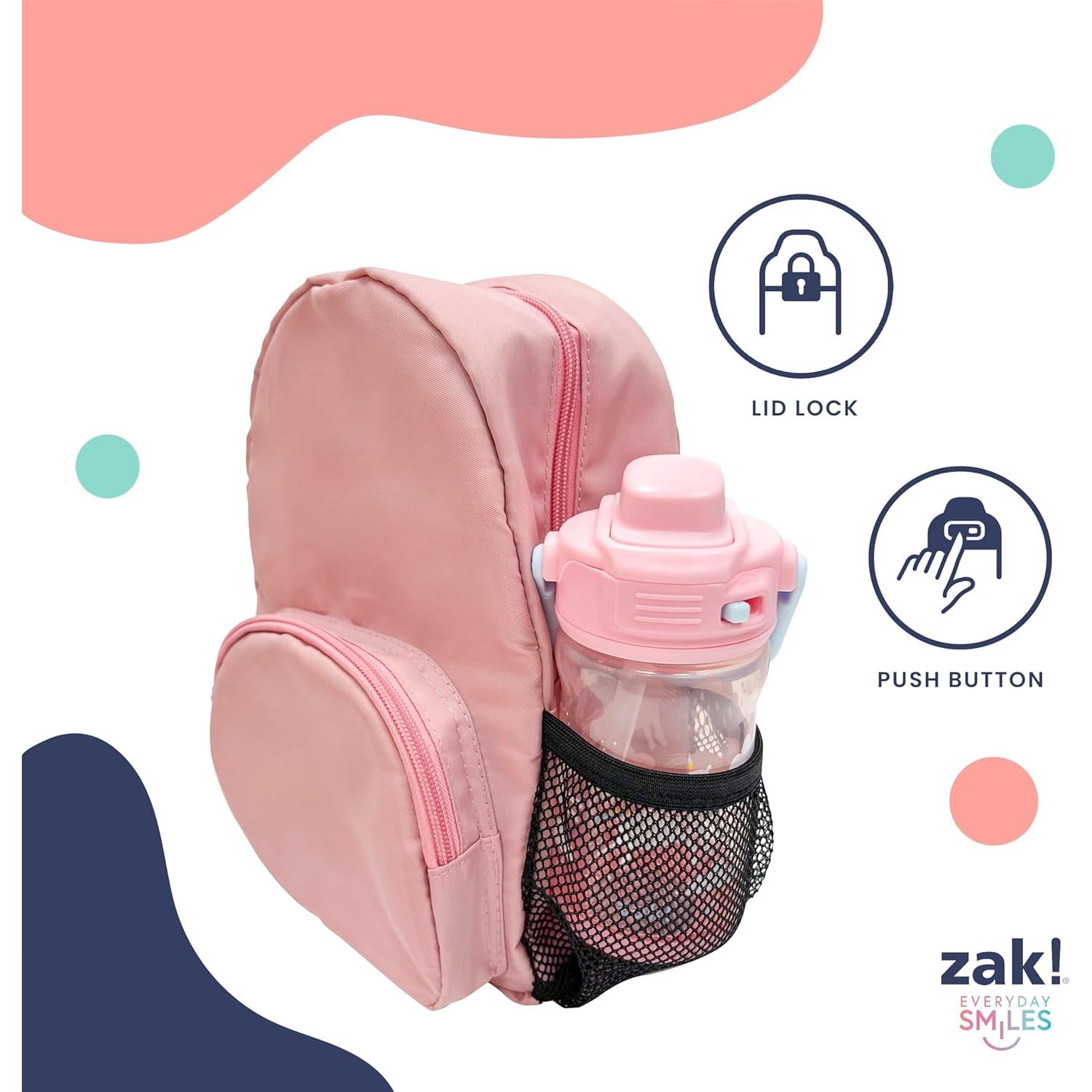 Botella de Agua Bluey Zak Designs 355ml a Prueba de Fugas