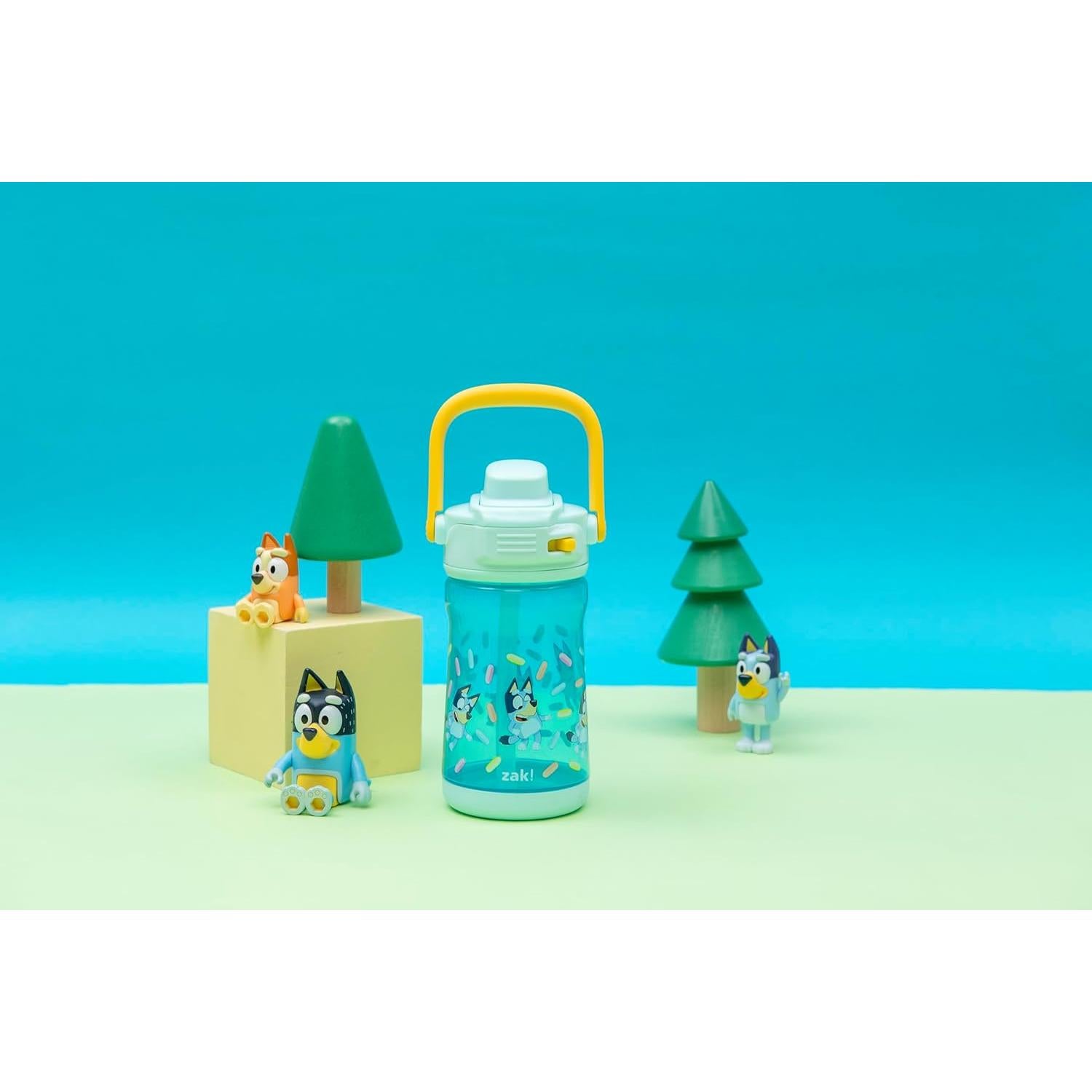Botella de Agua Bluey Zak Designs 355ml a Prueba de Fugas