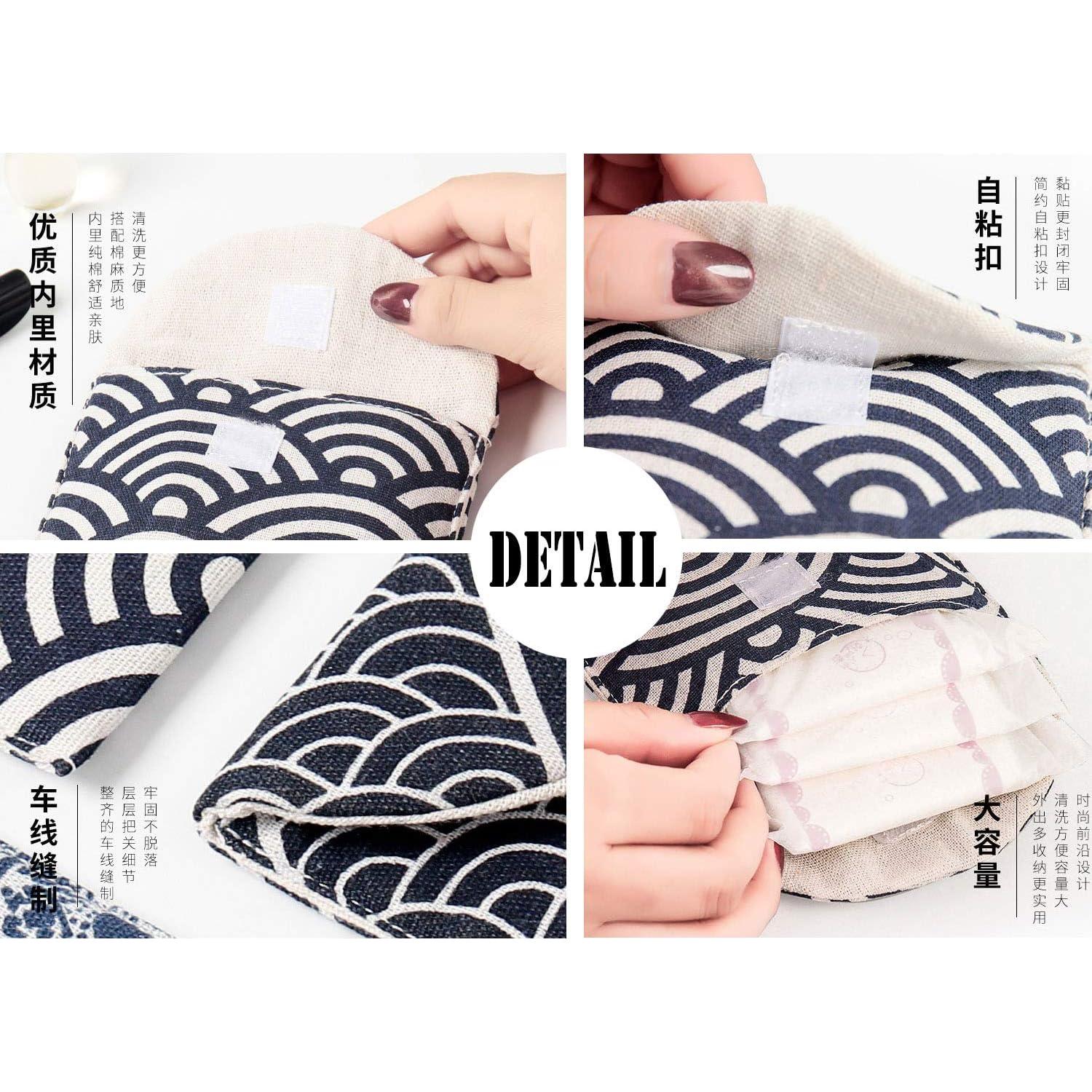 Bolsa Portatoallas Sanitarias HUNGER - Paquete de 3, 13x12 cm