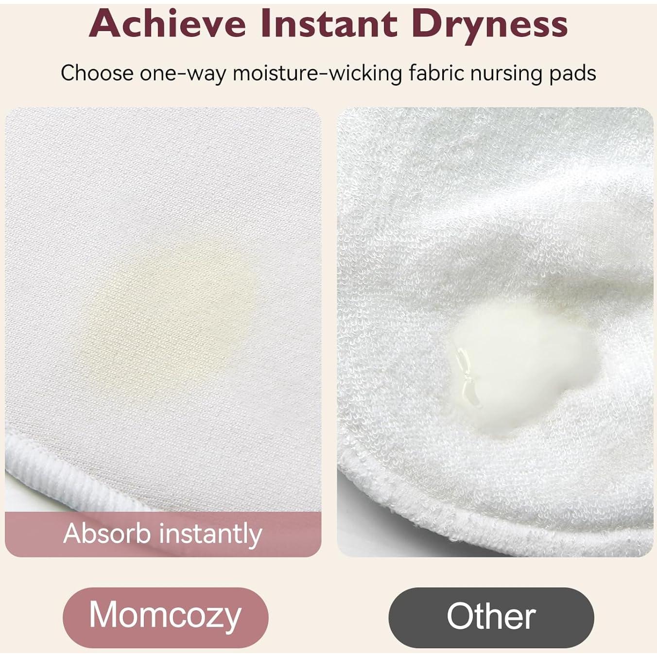 Almohadillas de Lactancia Reutilizables Momcozy 14 Pzas Ultra Delgadas