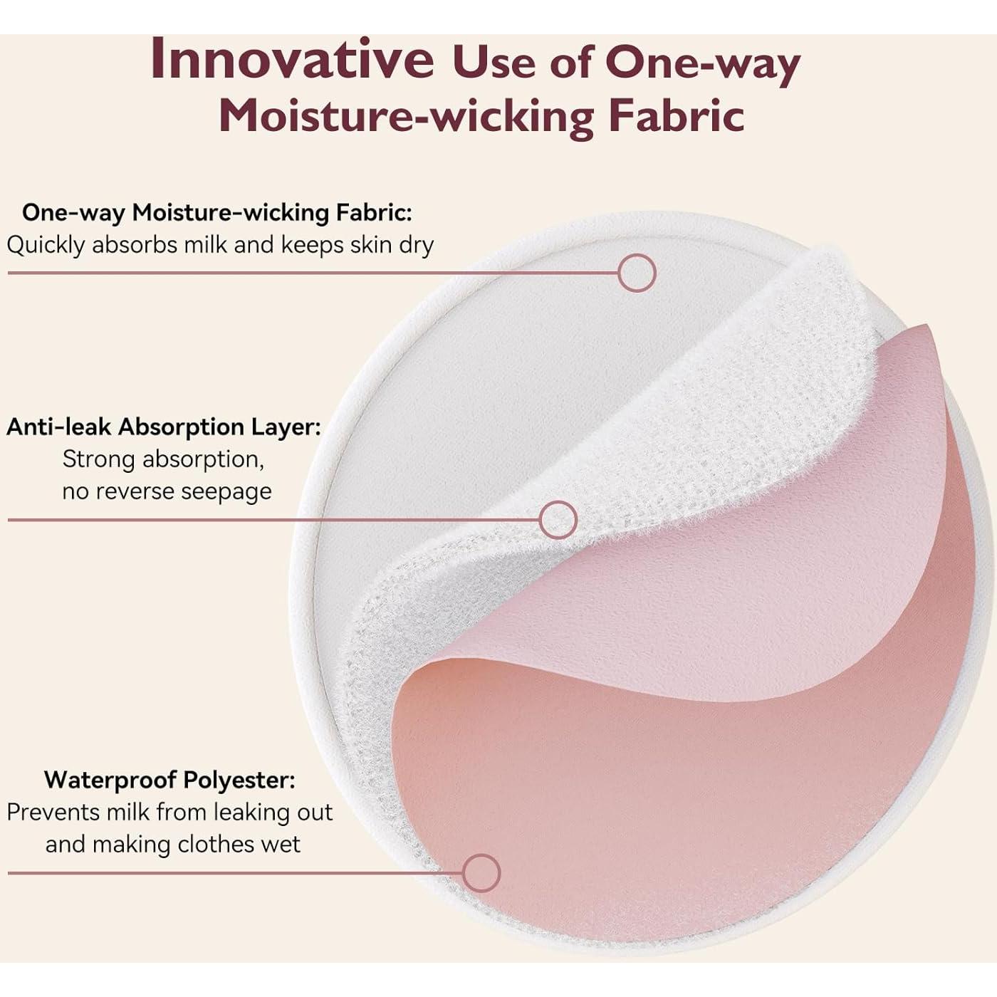 Almohadillas de Lactancia Reutilizables Momcozy 14 Pzas Ultra Delgadas