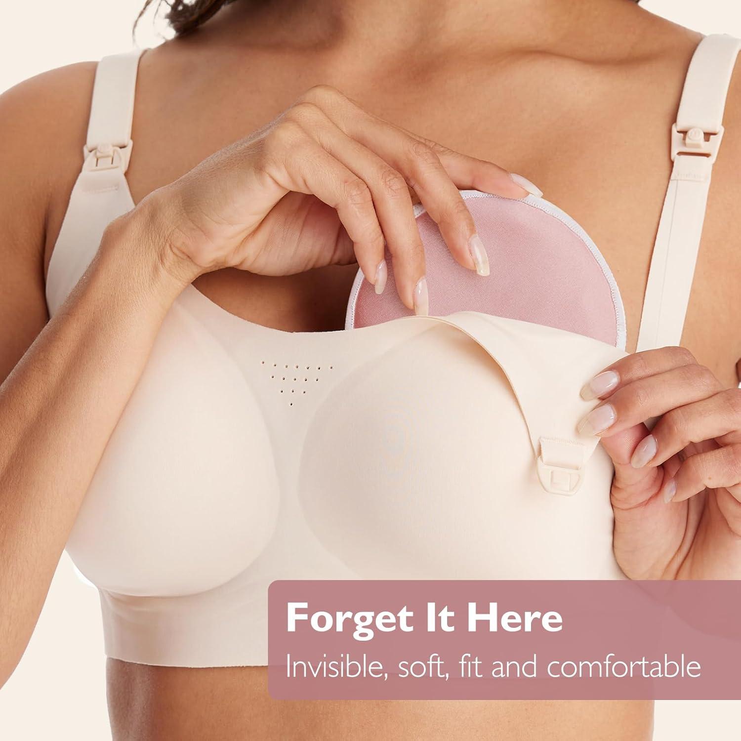 Almohadillas de Lactancia Reutilizables Momcozy 14 Pzas Ultra Delgadas