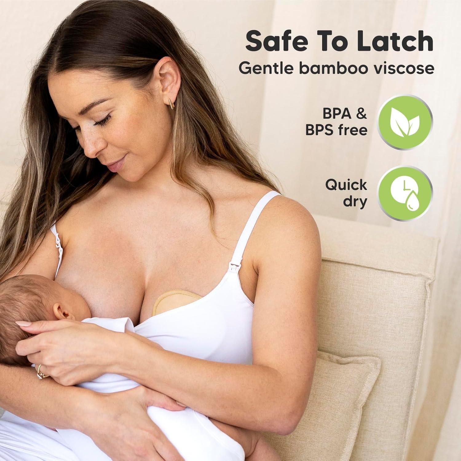 Paquete de 14 Almohadillas de Lactancia Reutilizables KeaBabies