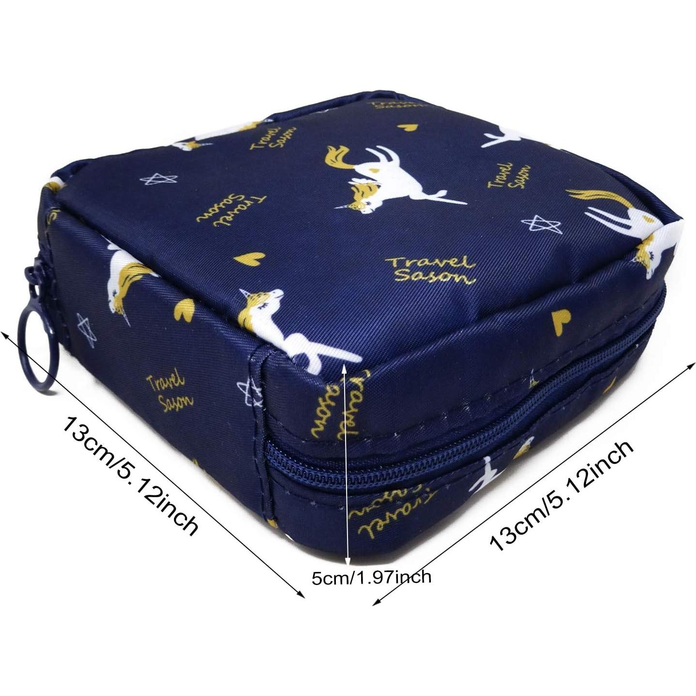 Bolsa de Almacenamiento Menstrual Honbay 13x13cm Gran Capacidad