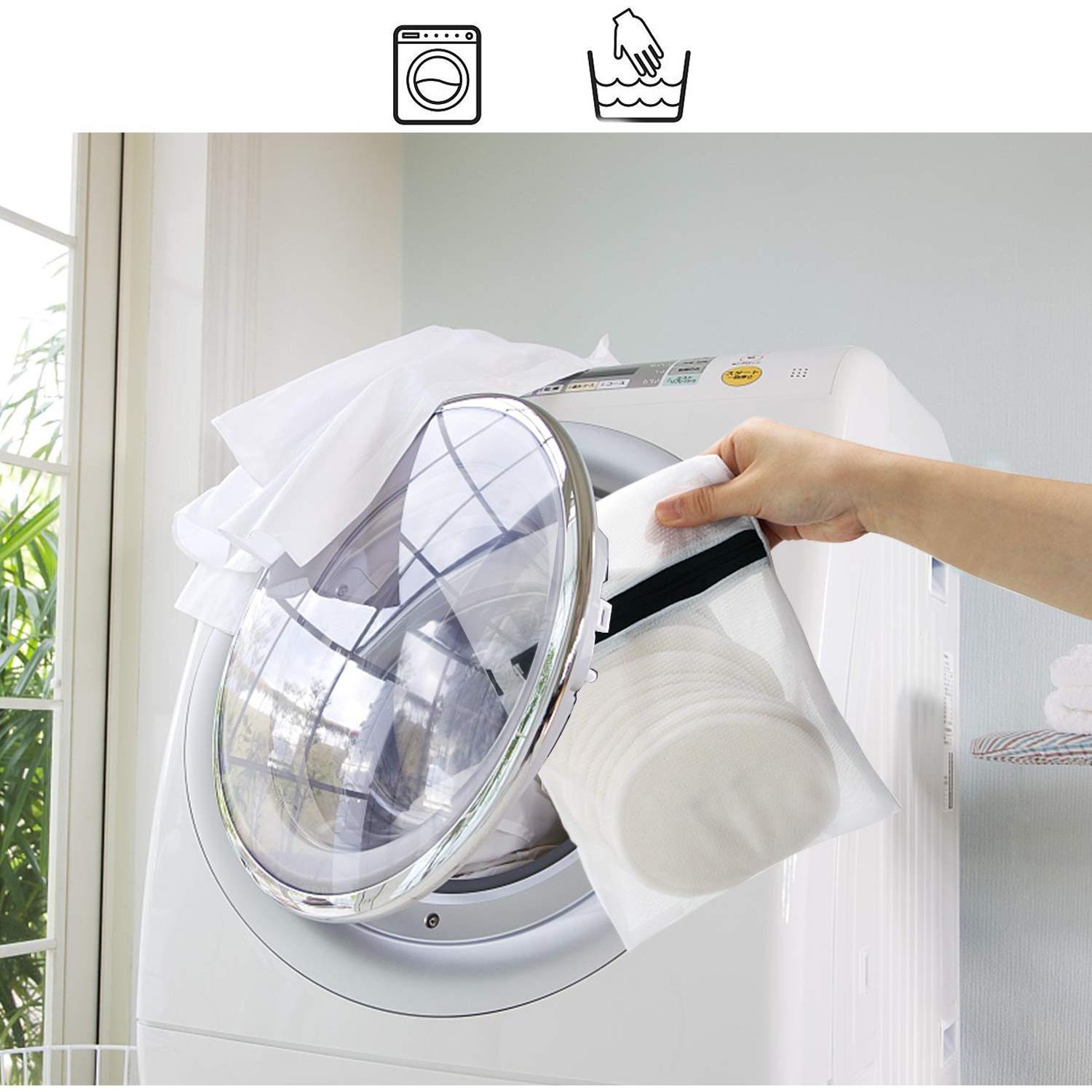 Almohadillas de Lactancia Lavables PHOGARY 14 Piezas Bambú Orgánico