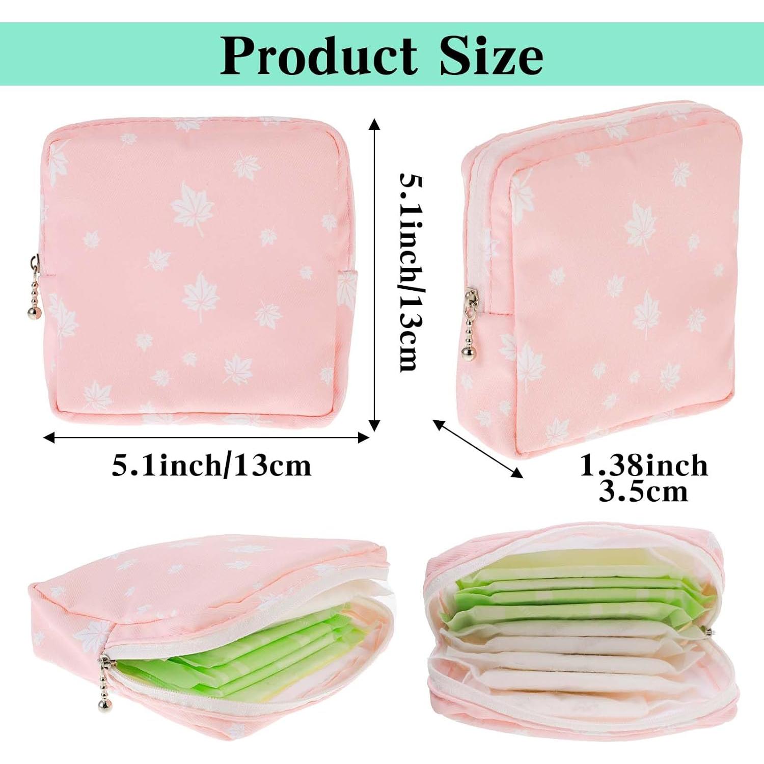 Bolsa de Período 3 Pcs Heclia para Almacenamiento Menstrual