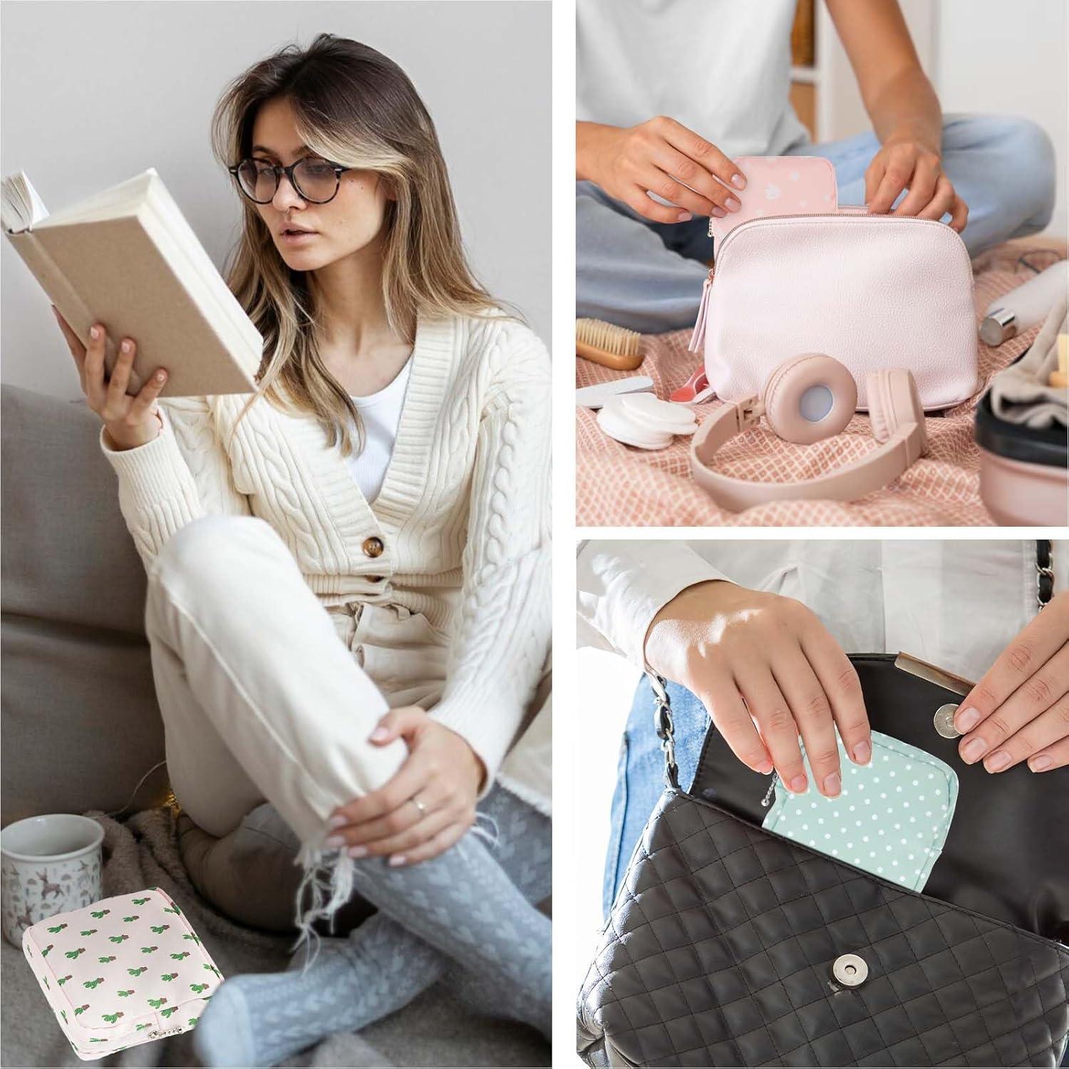 Bolsa de Período 3 Pcs Heclia para Almacenamiento Menstrual