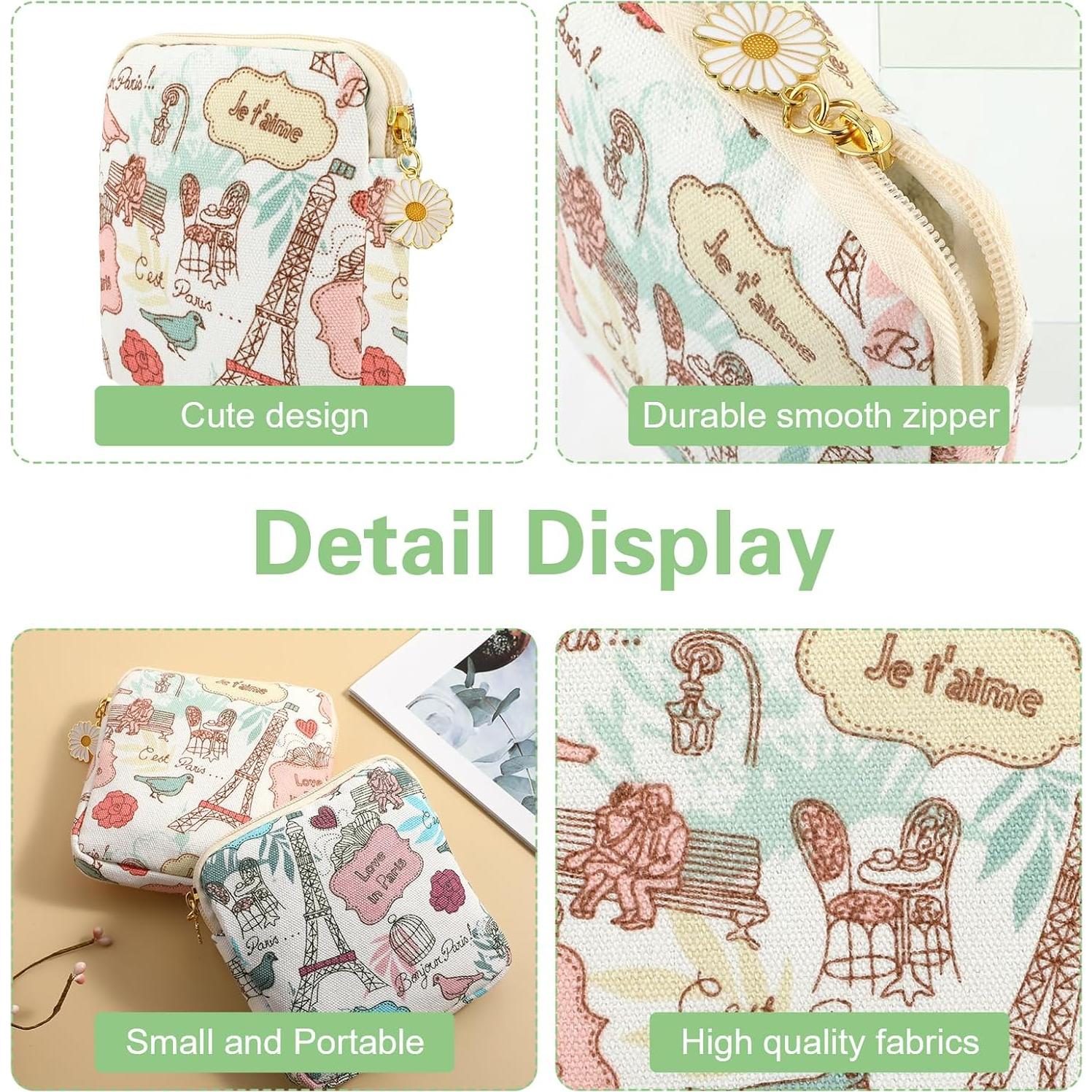 Bolsa de Almacenamiento Menstrual Cobee 2 Piezas Torre 12x12cm