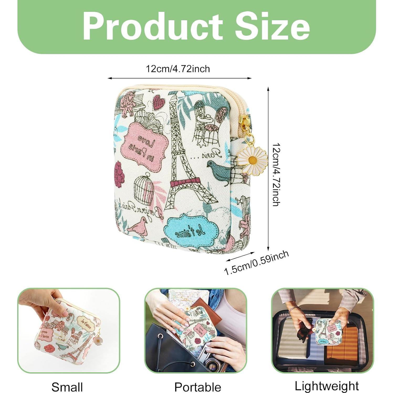 Bolsa de Almacenamiento Menstrual Cobee 2 Piezas Torre 12x12cm