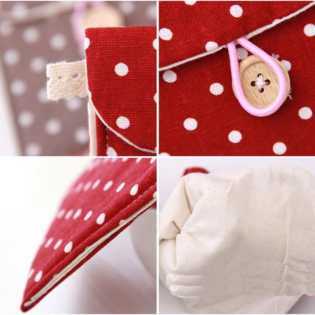 Bolsa de Soporte para Toallas Sanitarias GBSTORE 12x12 cm 2 Pcs