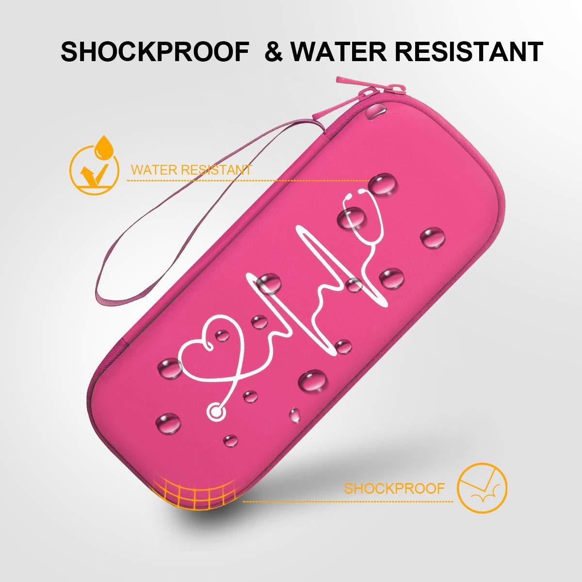 Funda de Transporte BOVKE para Estetoscopios 3M Littmann - Frambuesa