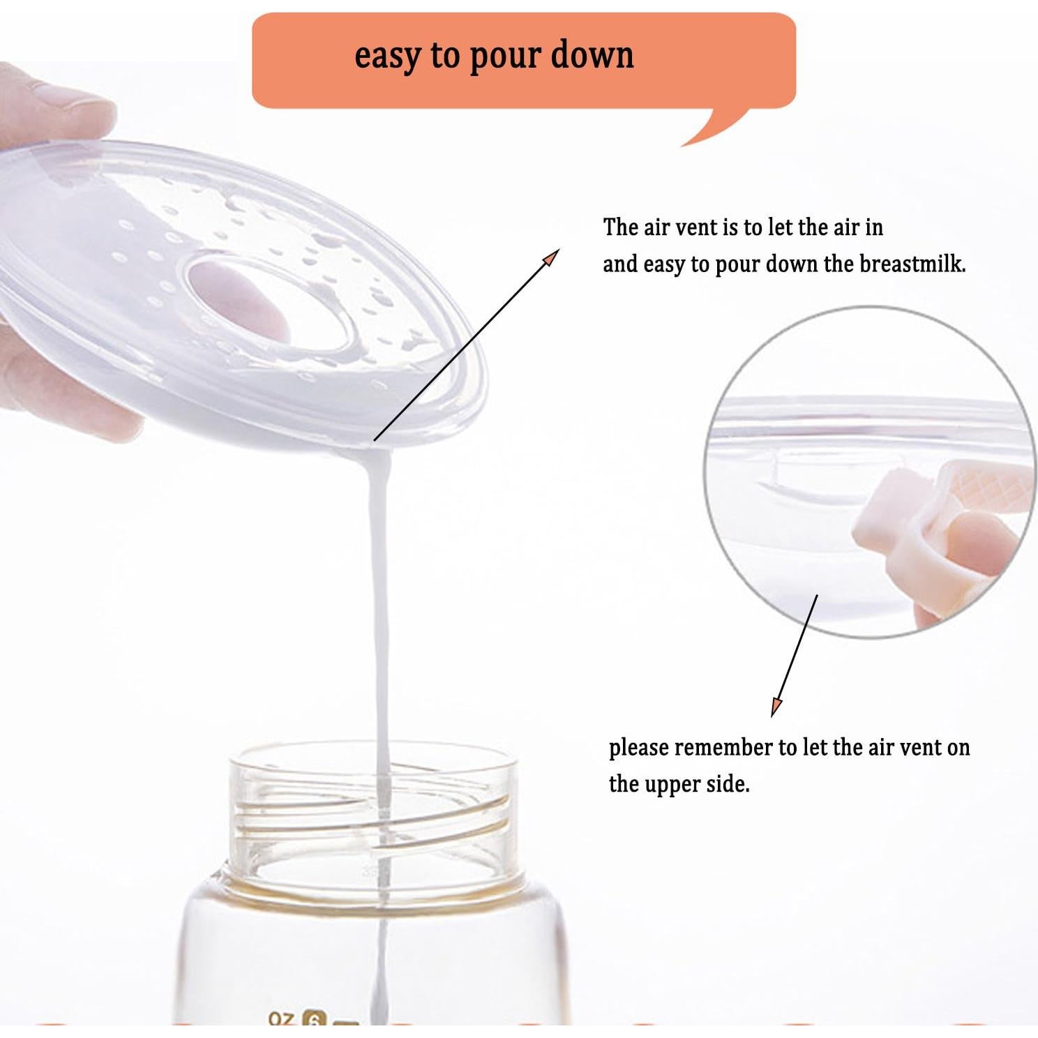 Colectores de Leche Materna CMBEAR con Caja Organizadora