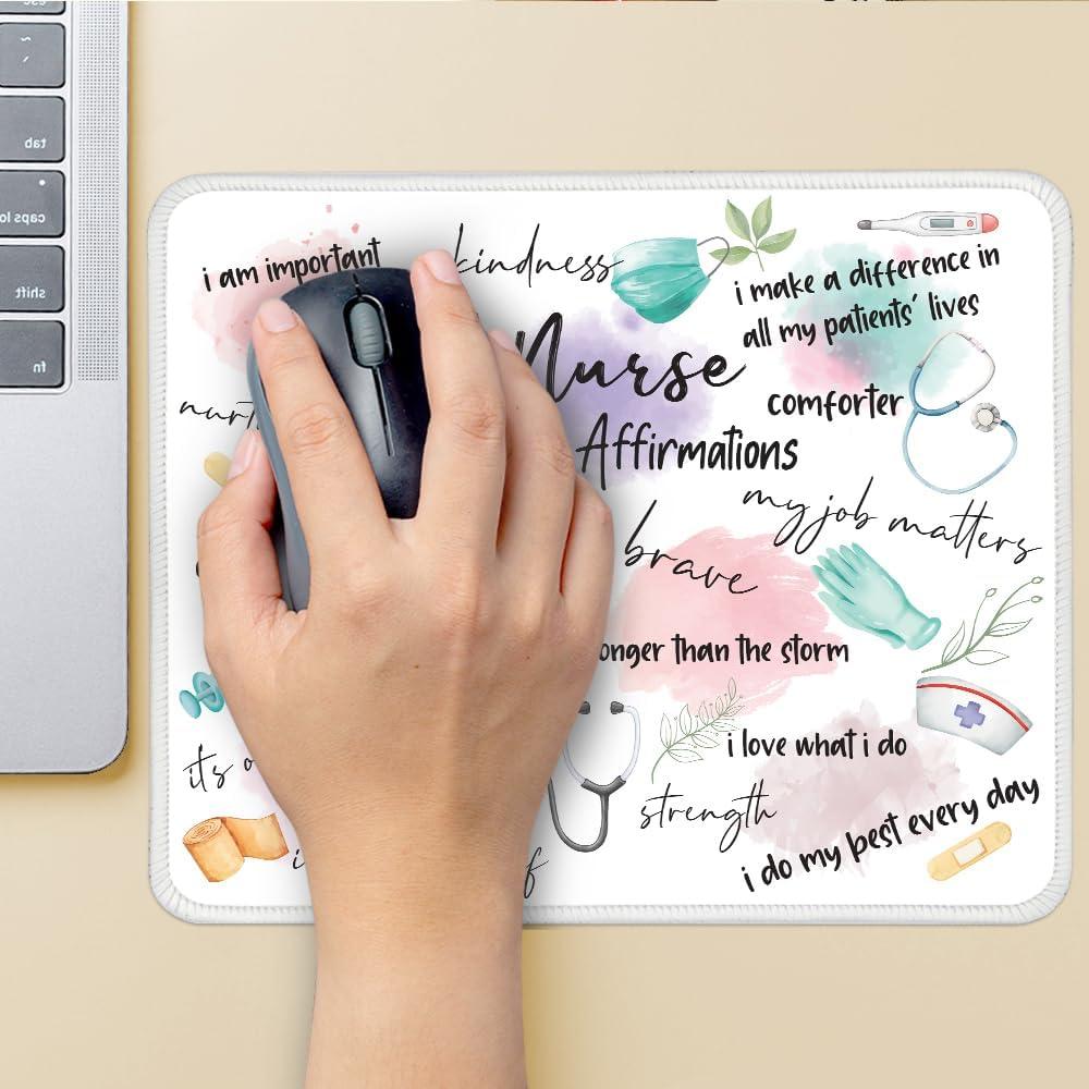 Alfombrilla de Ratón Antideslizante THEBESTU para Enfermeras