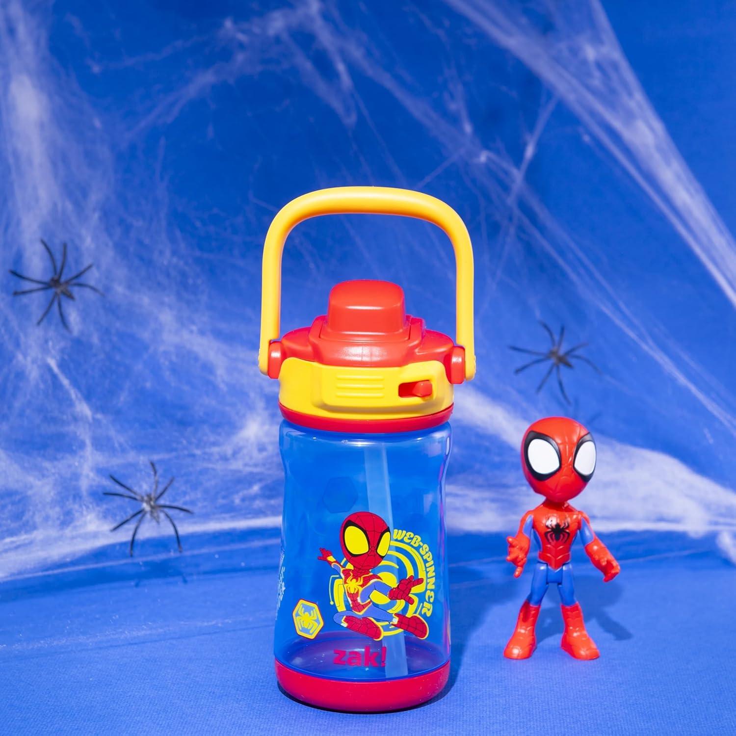 Botella de Agua Infantil Zak Designs 354ml Spidey y Amigos