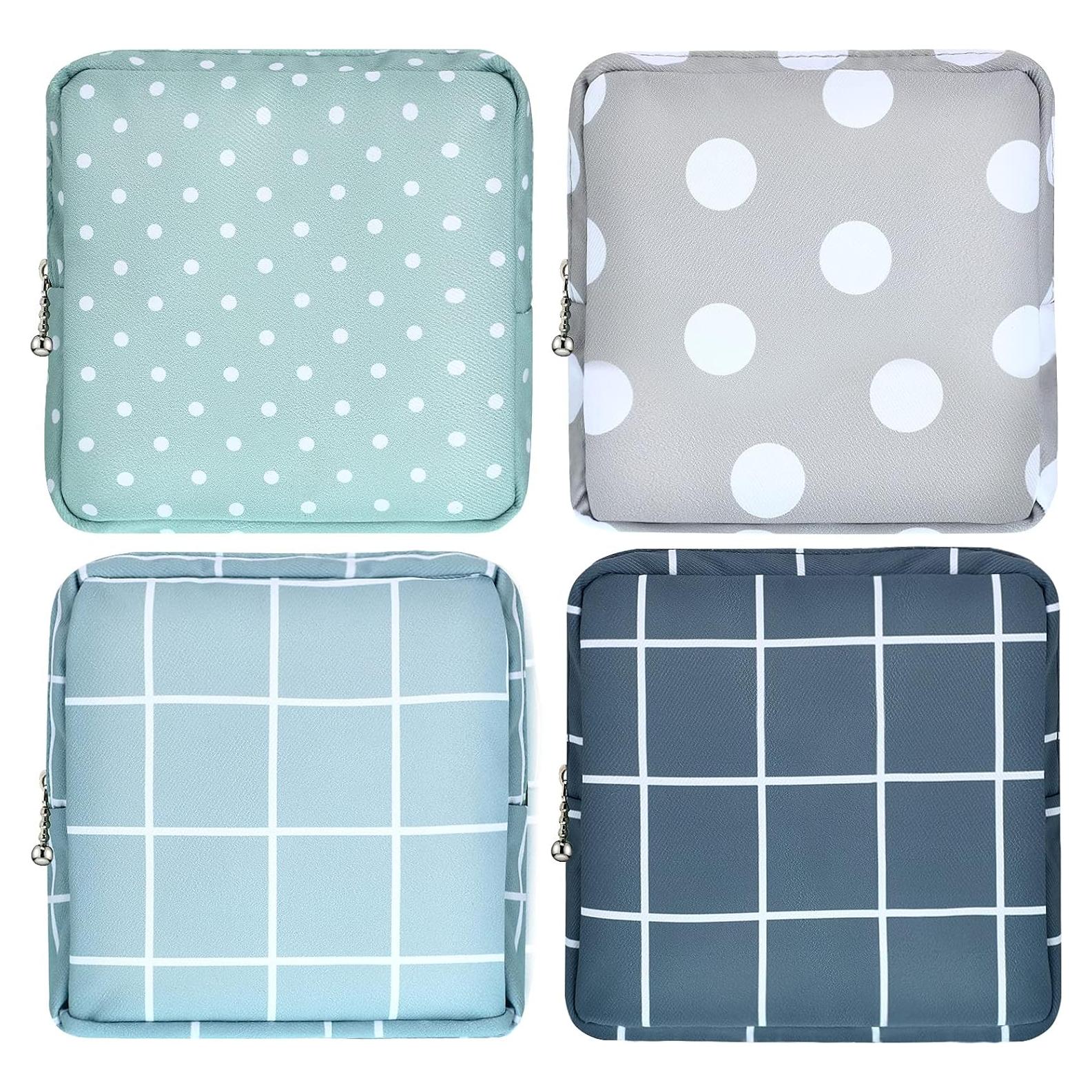 Bolsa de Almacenamiento de Toallas Sanitarias Frienda 4 Pzas