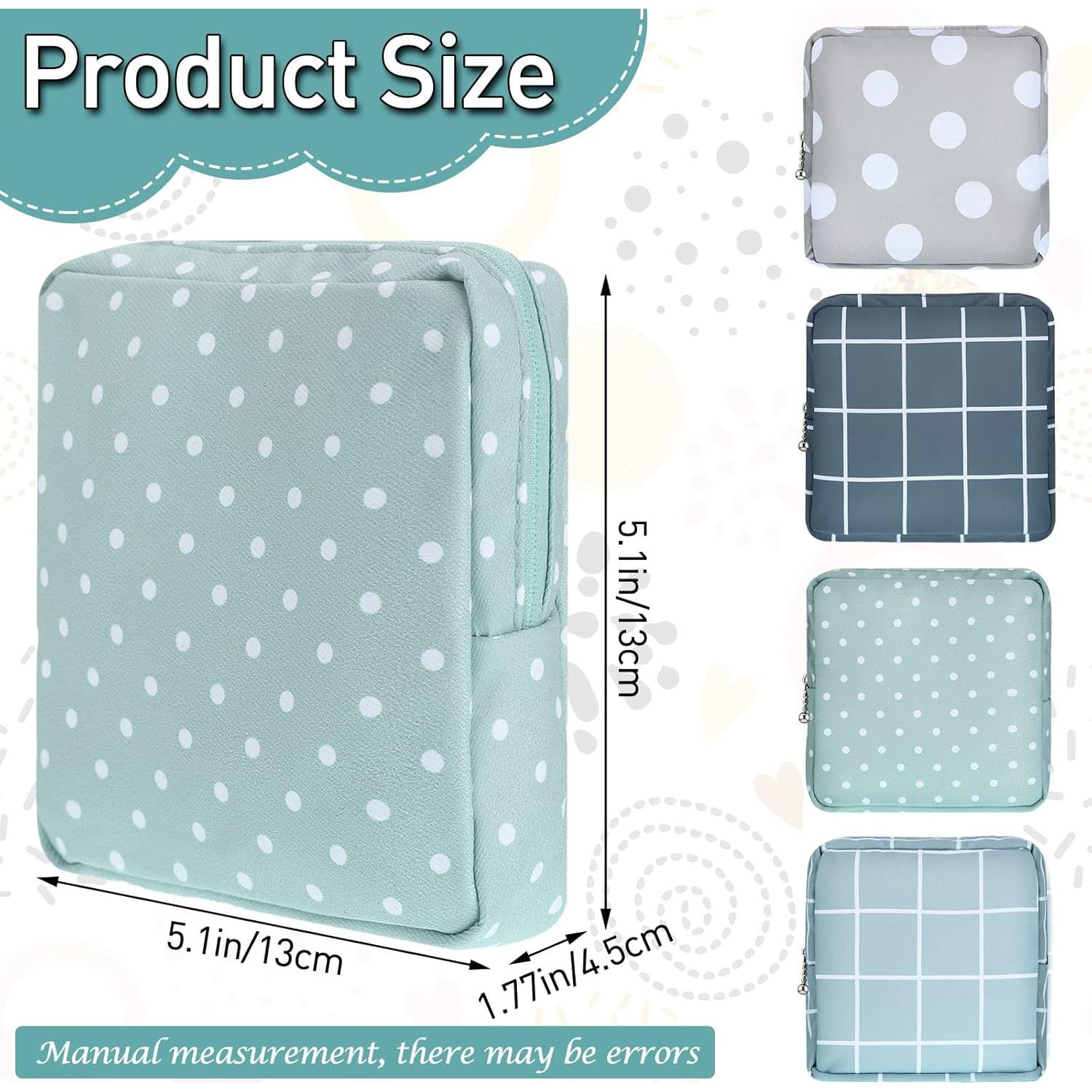 Bolsa de Almacenamiento de Toallas Sanitarias Frienda 4 Pzas