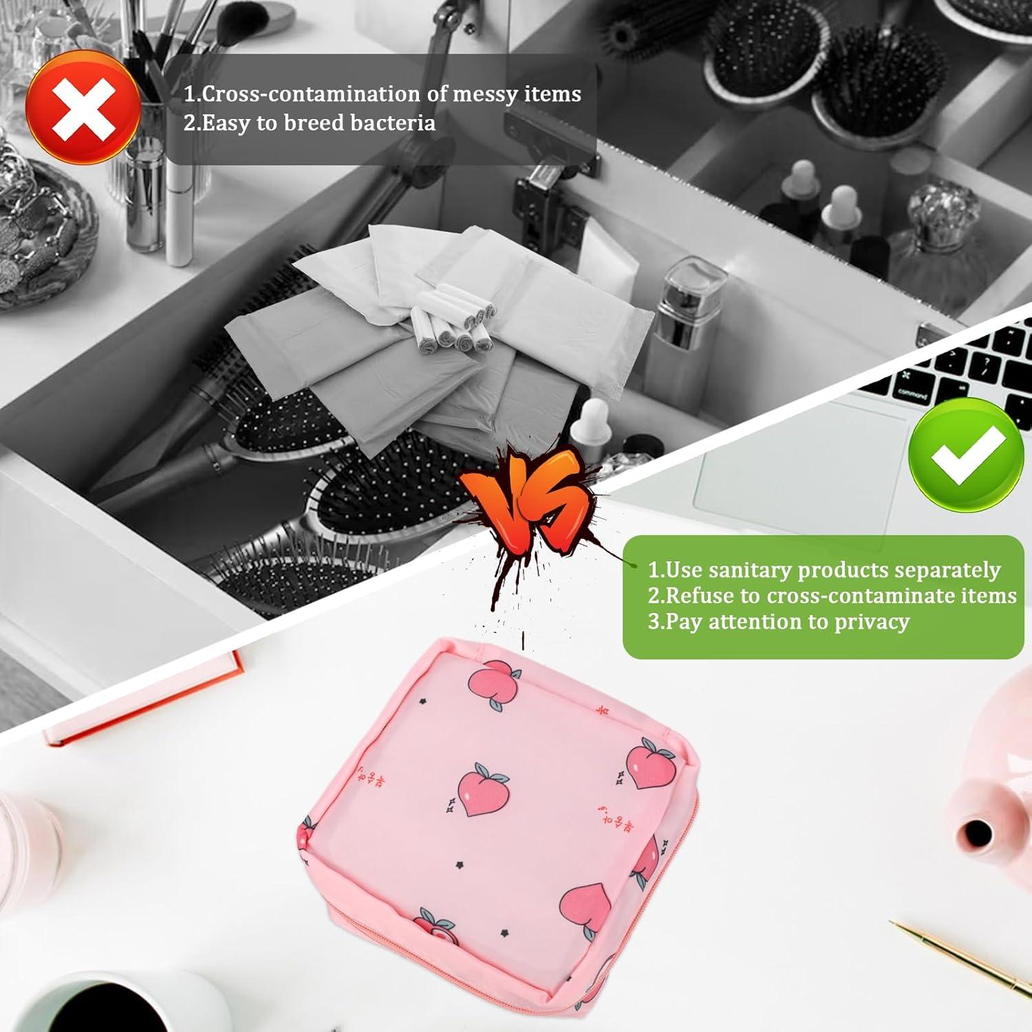 Bolsa de Almacenamiento de Toallas Sanitarias KALIONE 4 Piezas